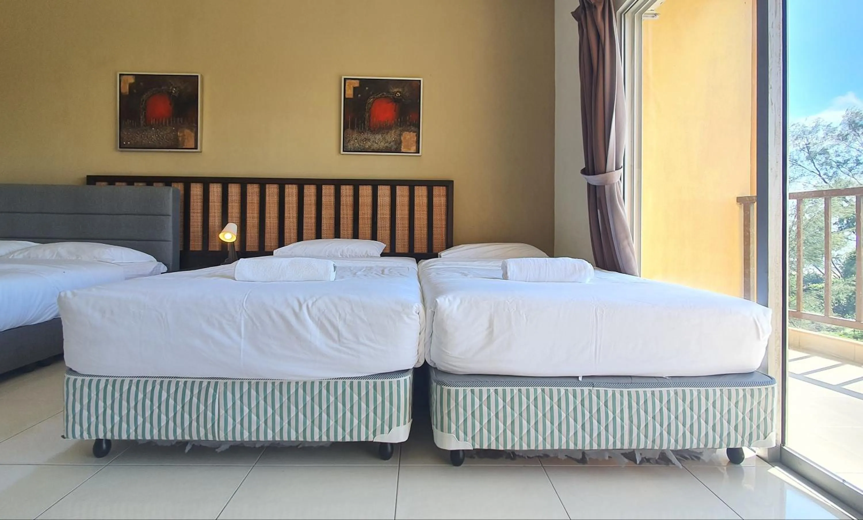 Bed in Gold Coast Morib Studio l Apartment I Penthouse