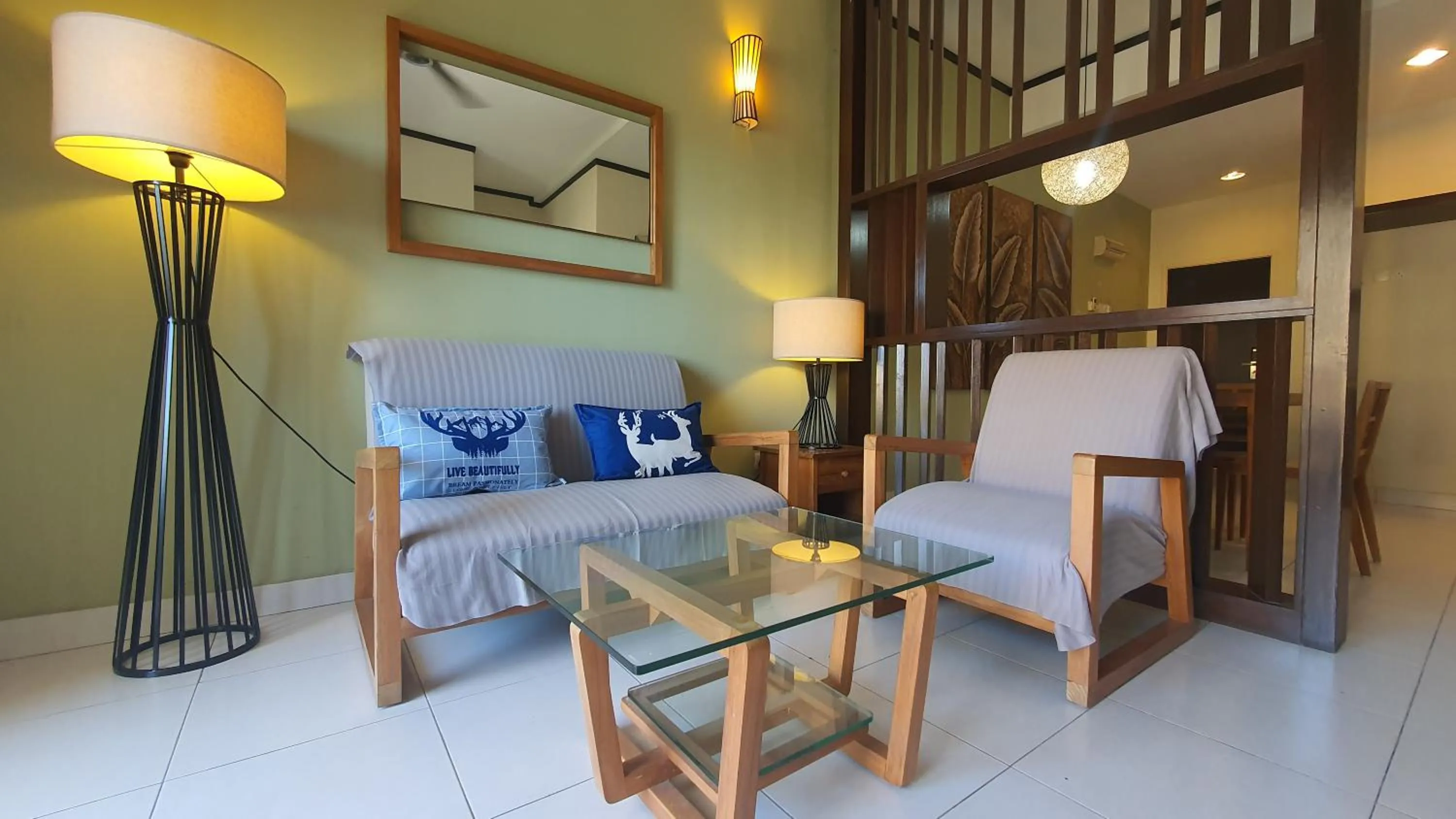 Living room in Gold Coast Morib Studio l Apartment I Penthouse