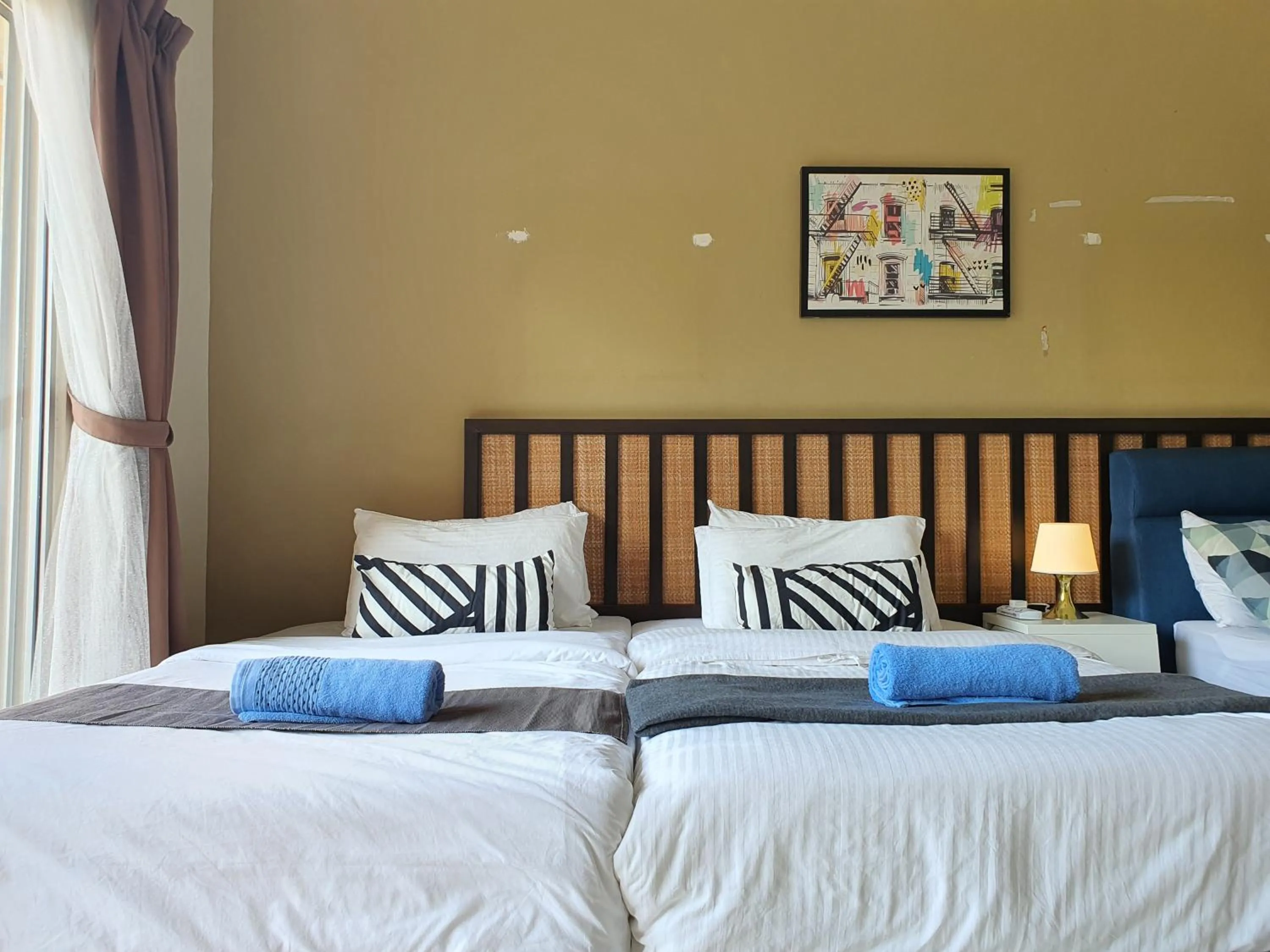 Bed in Gold Coast Morib Studio l Apartment I Penthouse