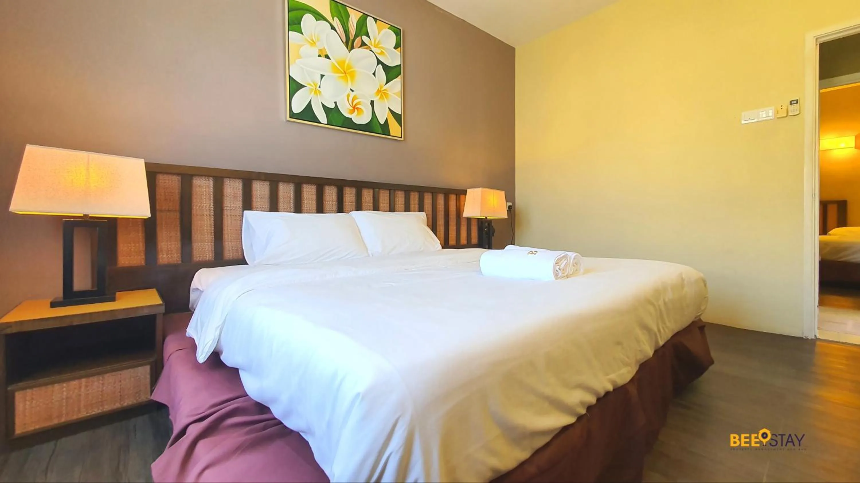 Bedroom, Bed in Gold Coast Morib Studio l Apartment I Penthouse