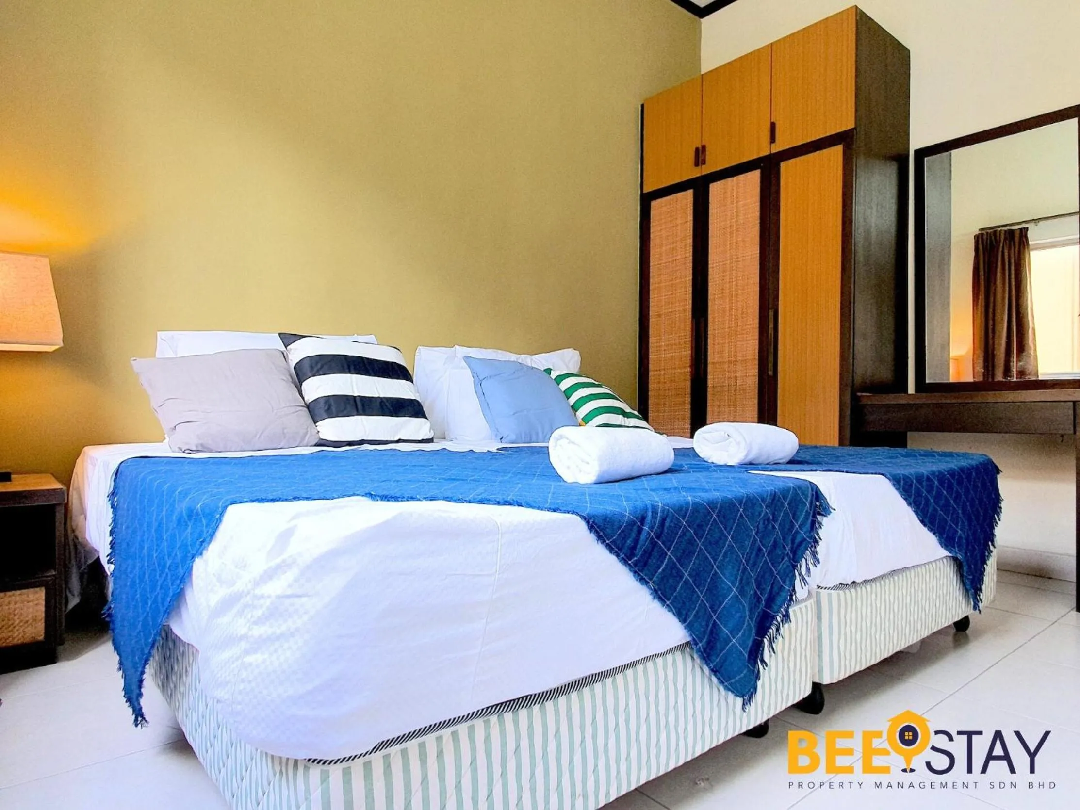 Bed in Gold Coast Morib Studio l Apartment I Penthouse