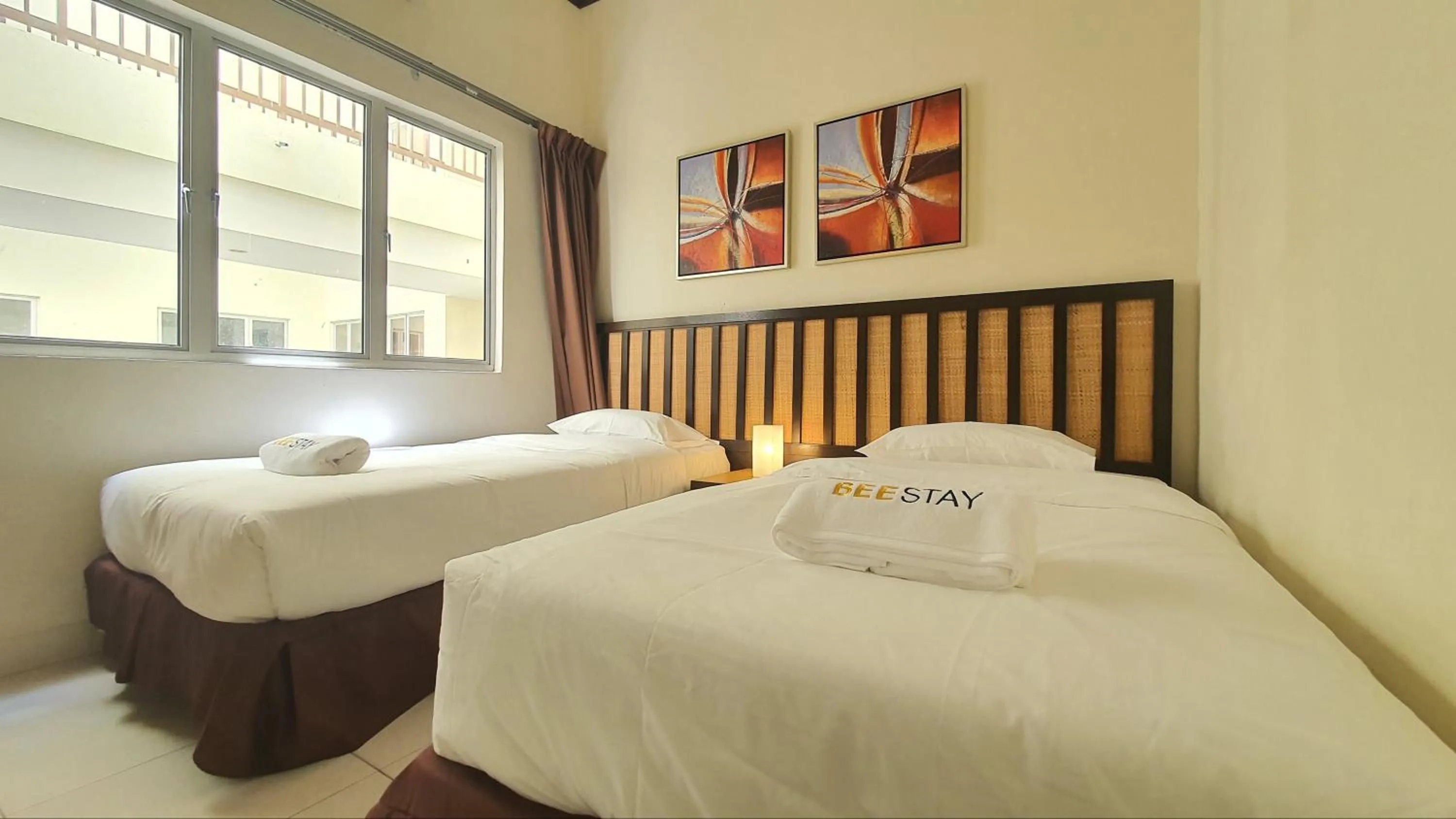 Bed in Gold Coast Morib Studio l Apartment I Penthouse