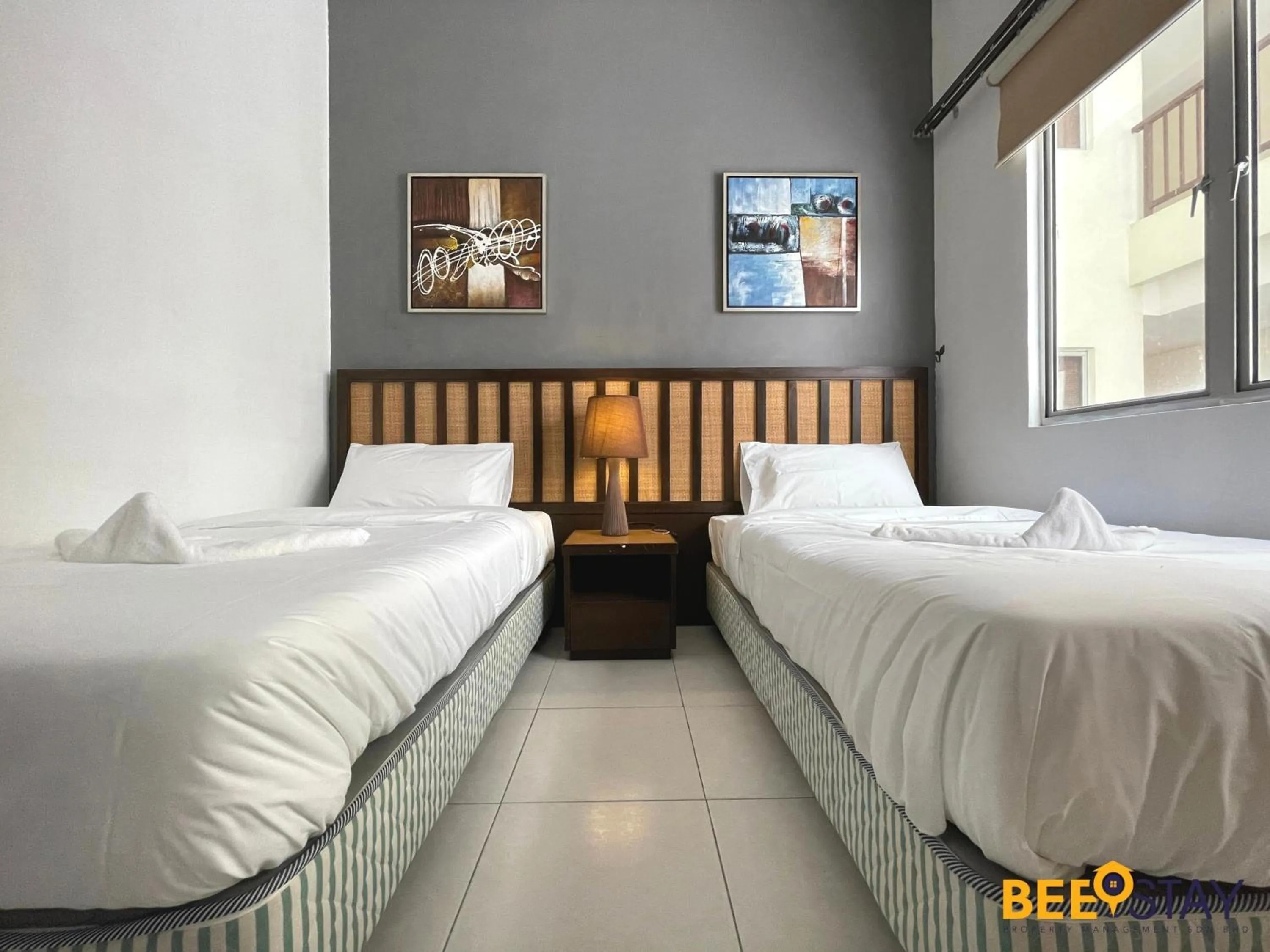 Bedroom, Bed in Gold Coast Morib Studio l Apartment I Penthouse