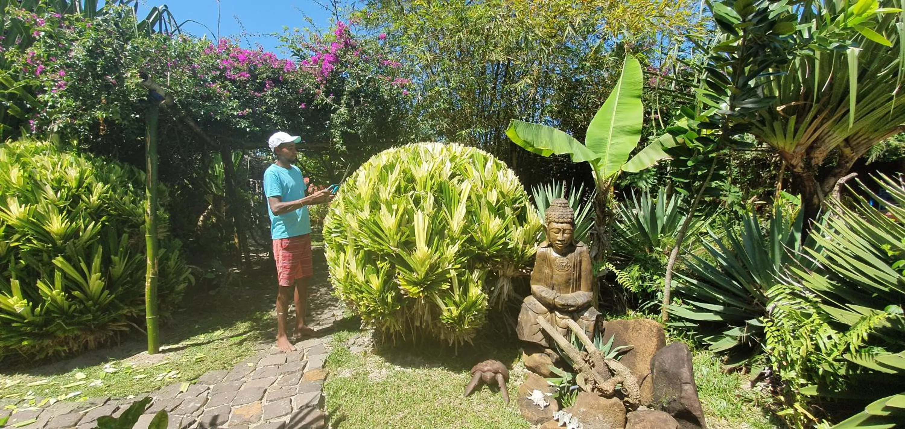 Garden in Hotel ECOLODGE LE RAVORAHA