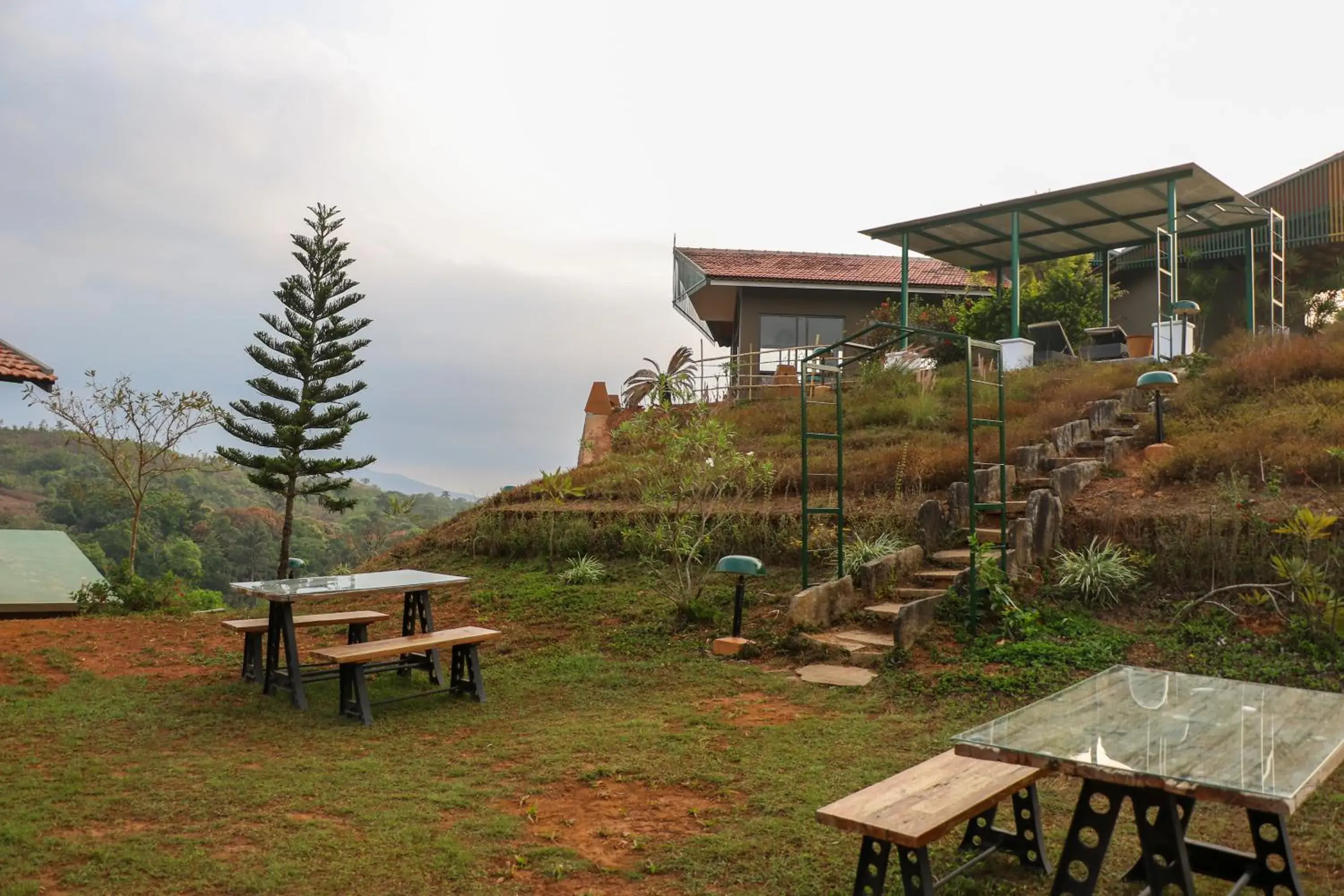 Property building in Heritage Resort Coorg Property building in Heritage Resort Coorg