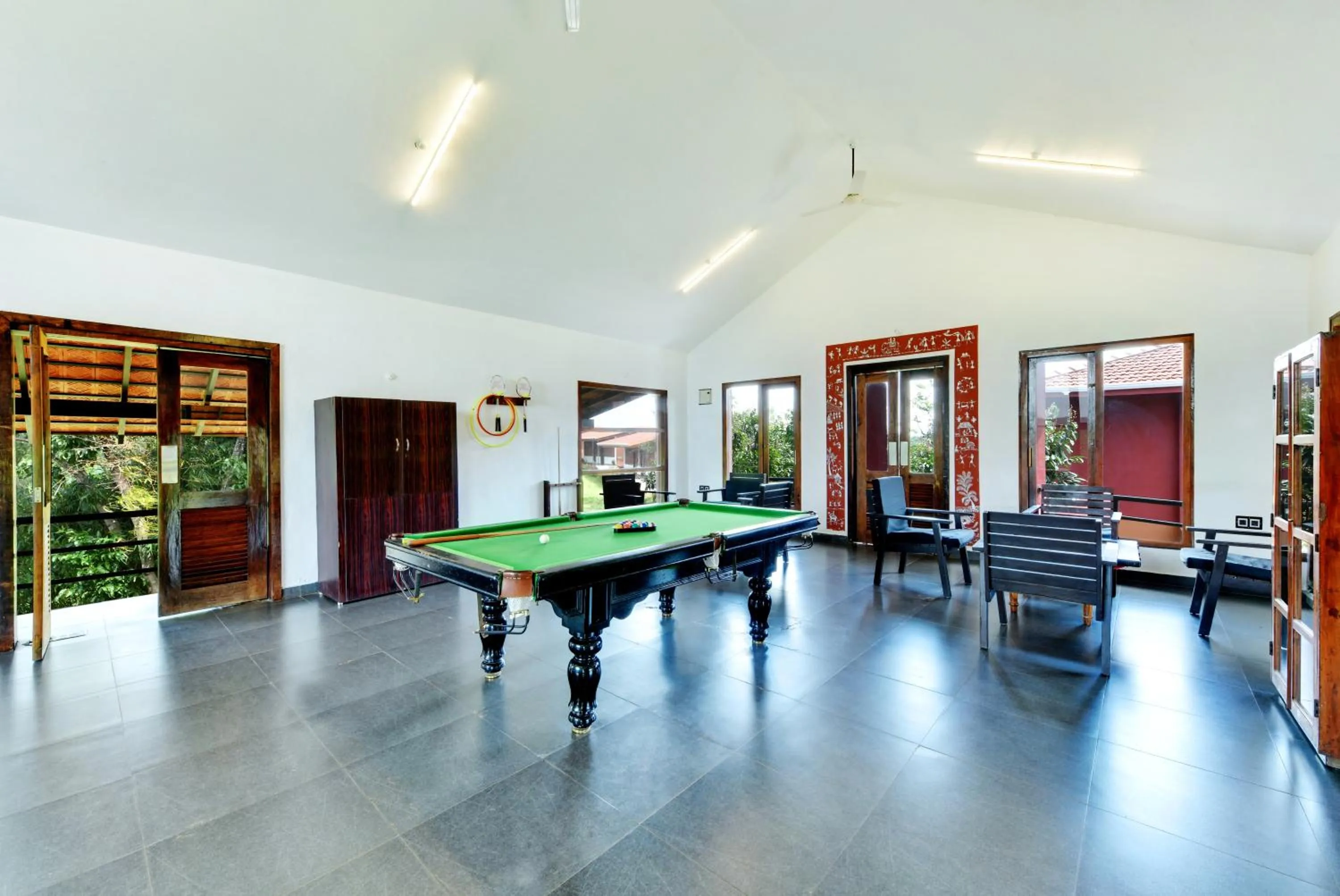 Billiard in Heritage Resort Coorg