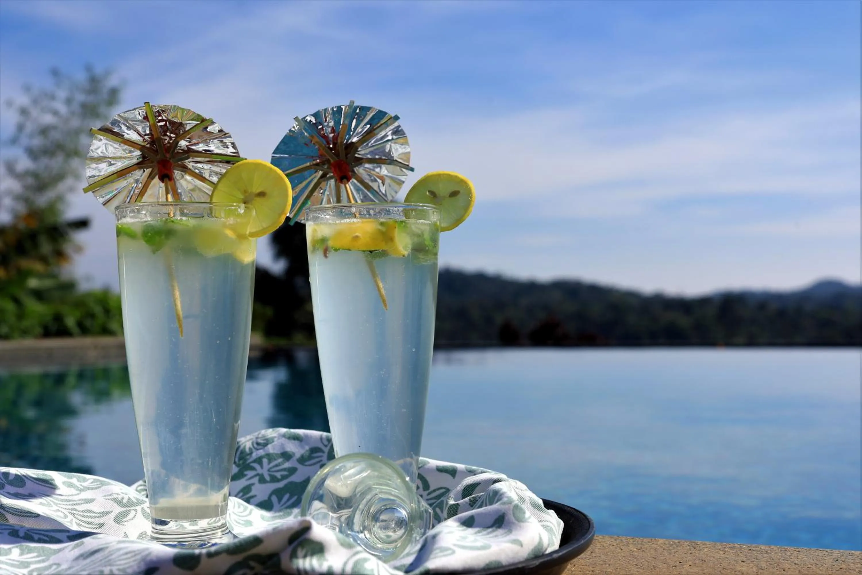 Drinks in Heritage Resort Coorg