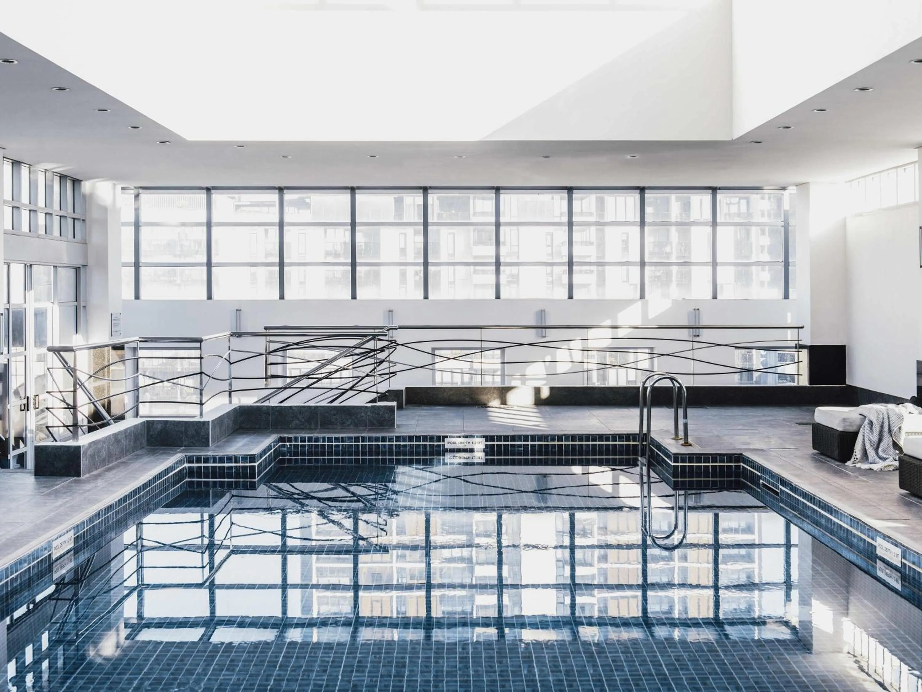 Pool view in The Como Melbourne