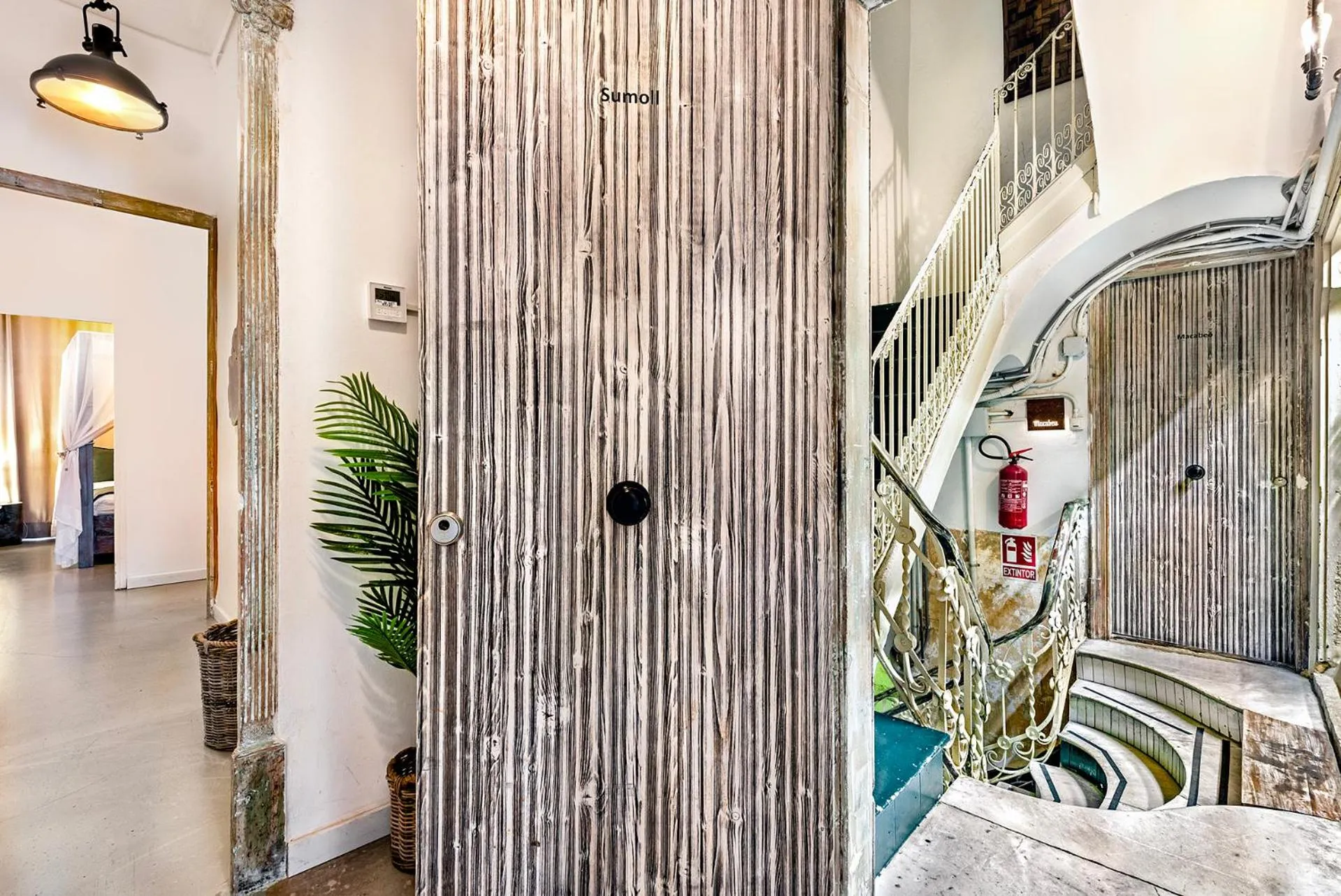 Property building in La Guarida Suites