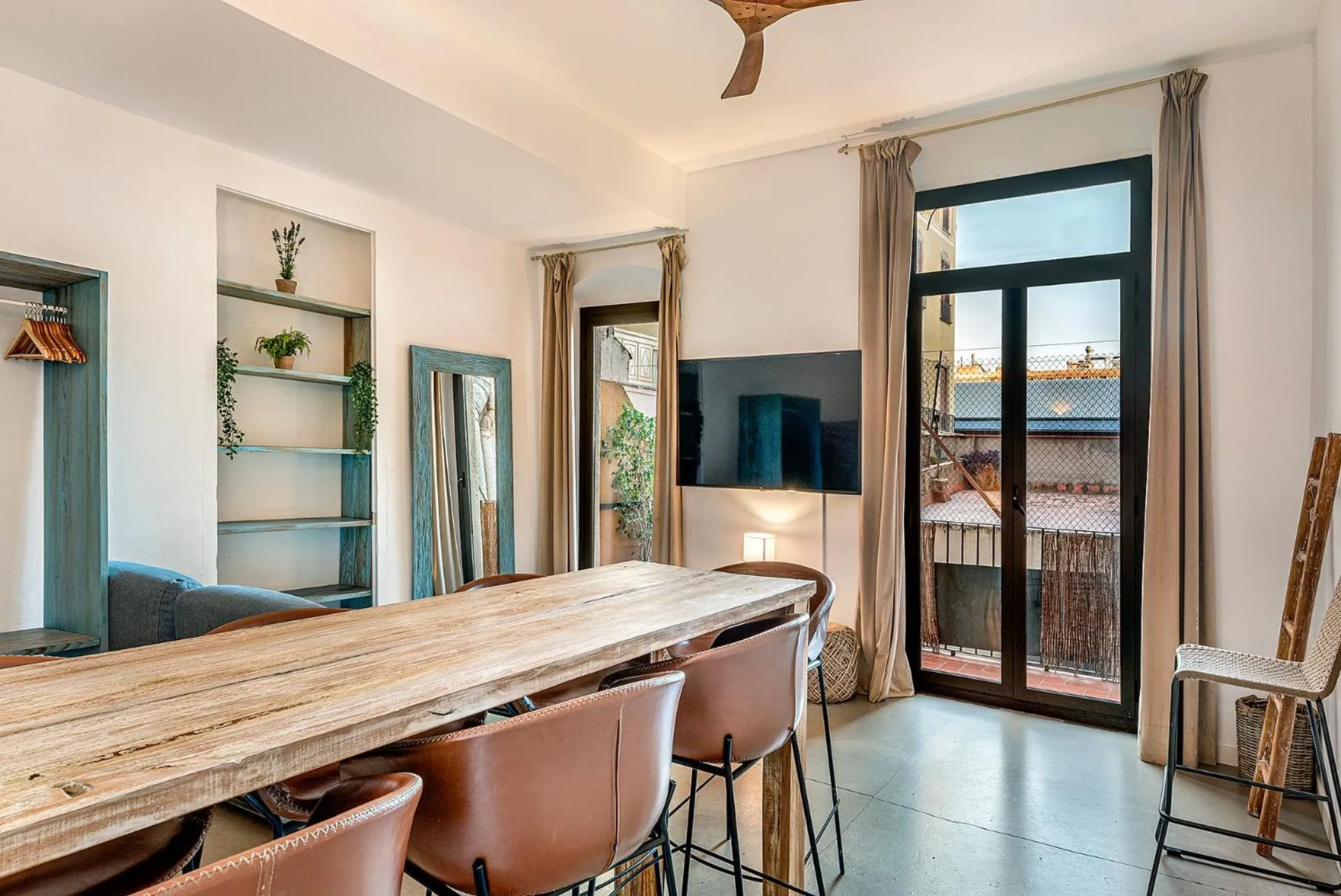 Living room in La Guarida Suites