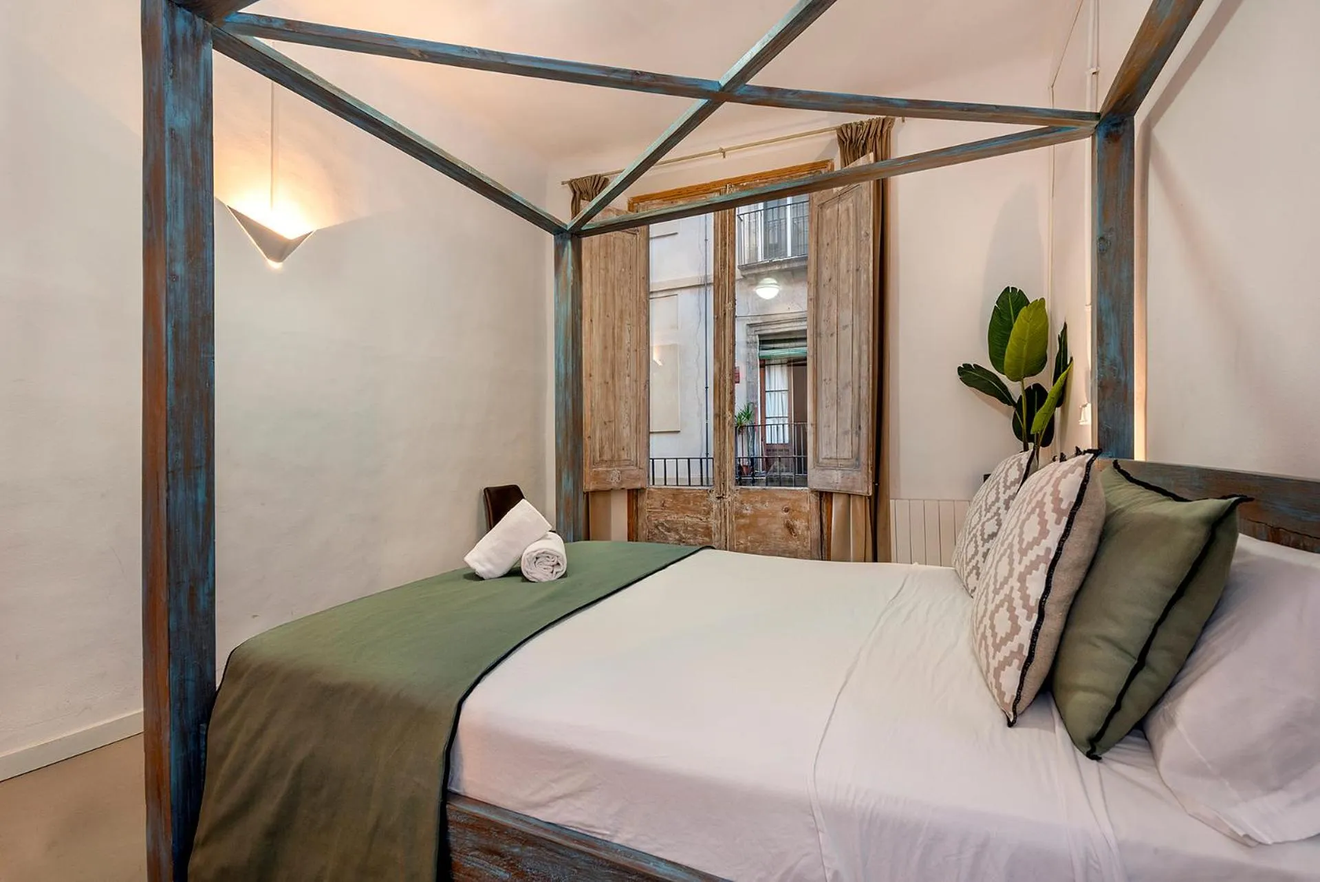 Bedroom, Bed in La Guarida Suites