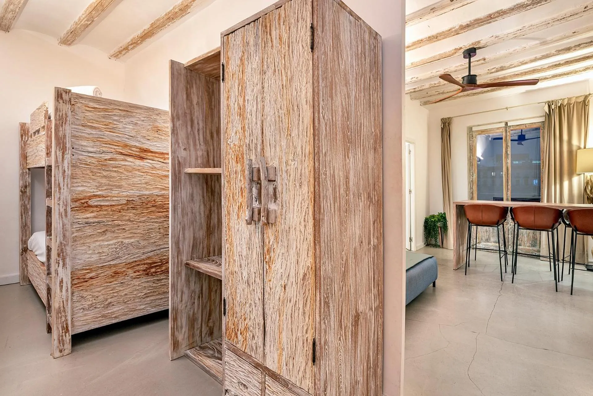 Bedroom in La Guarida Suites