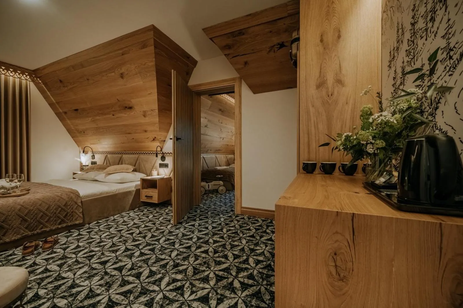 Bed in Willa Regina I Resort & SPA