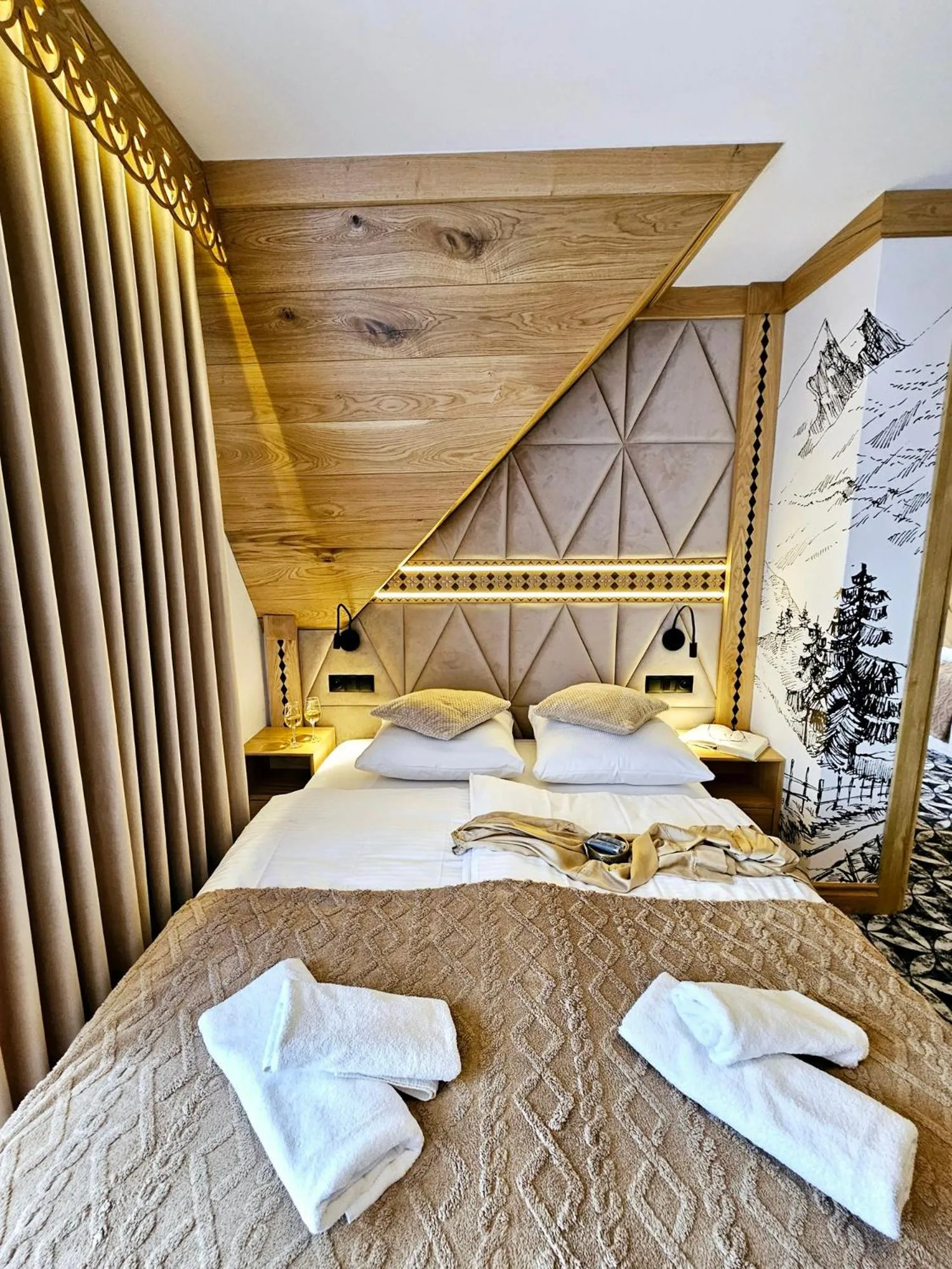 Bed in Willa Regina I Resort & SPA