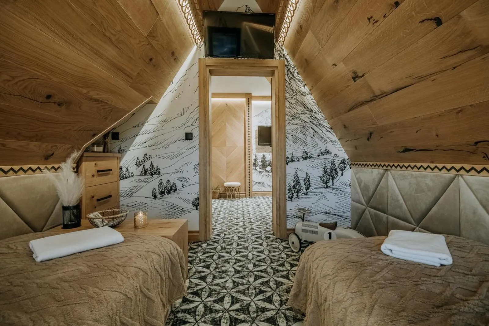 Bed in Willa Regina I Resort & SPA