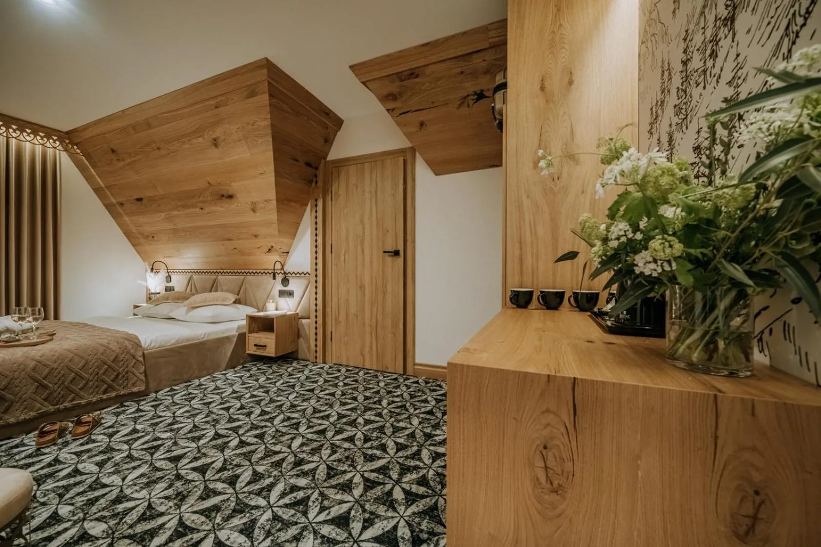 Bed in Willa Regina I Resort & SPA