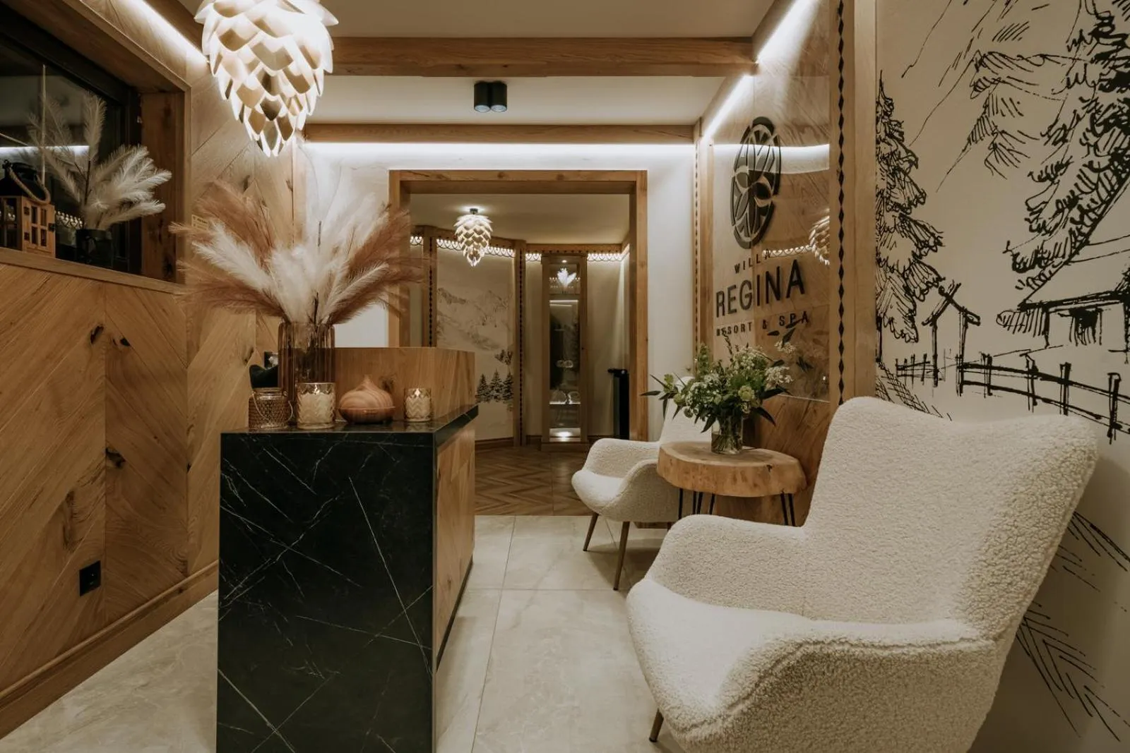 Seating area in Willa Regina I Resort & SPA