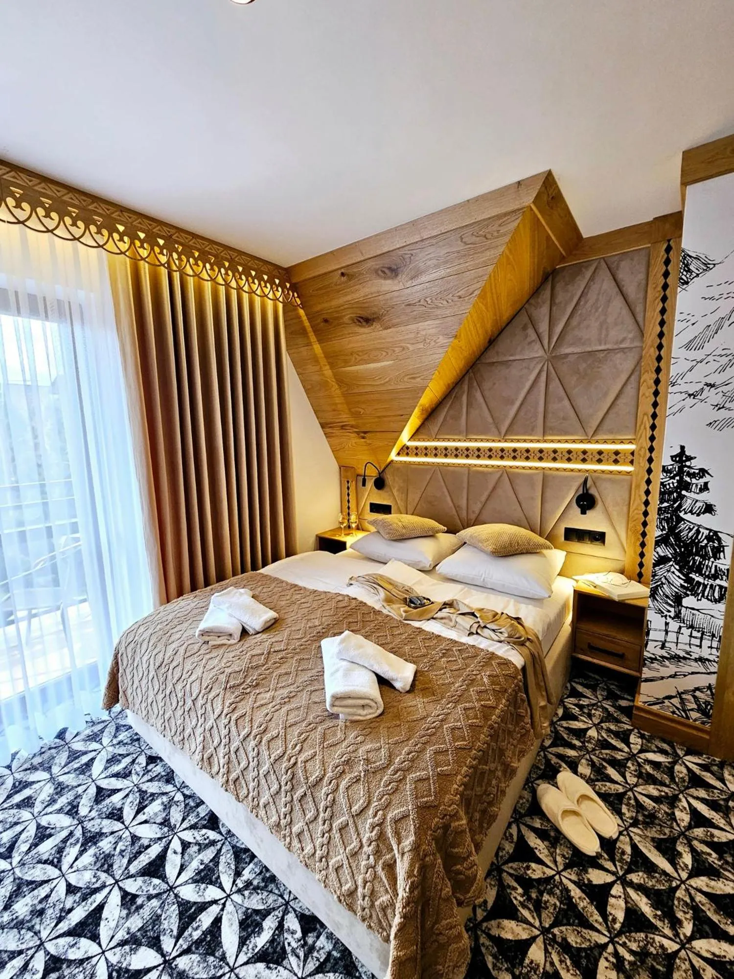 Bed in Willa Regina I Resort & SPA