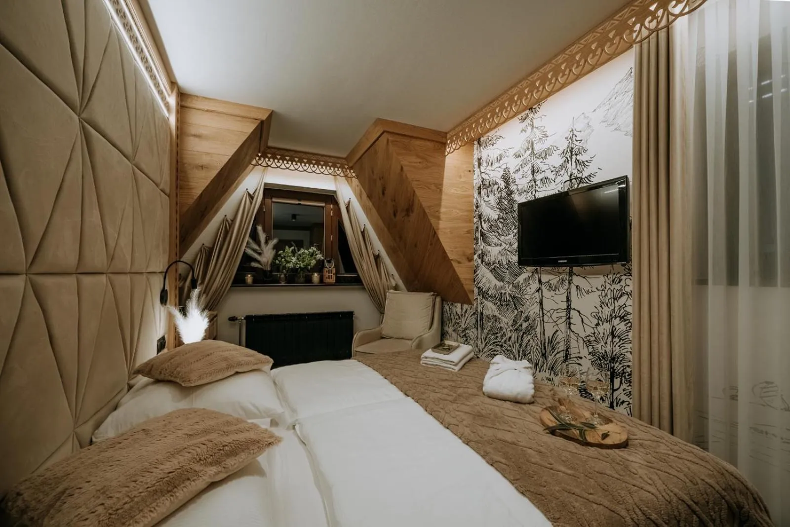 Bed in Willa Regina I Resort & SPA