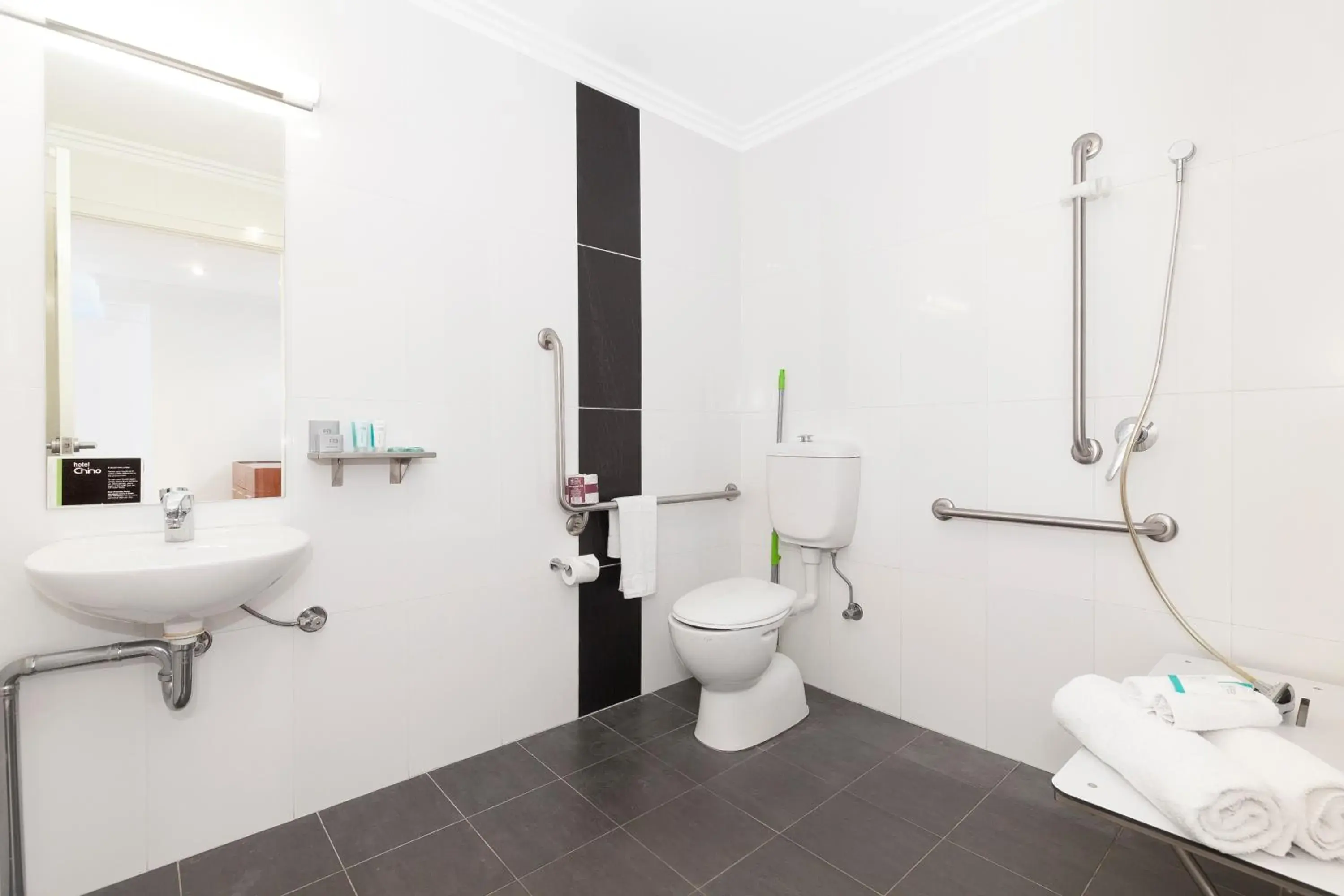 Toilet in Hotel Chino Toilet in Hotel Chino