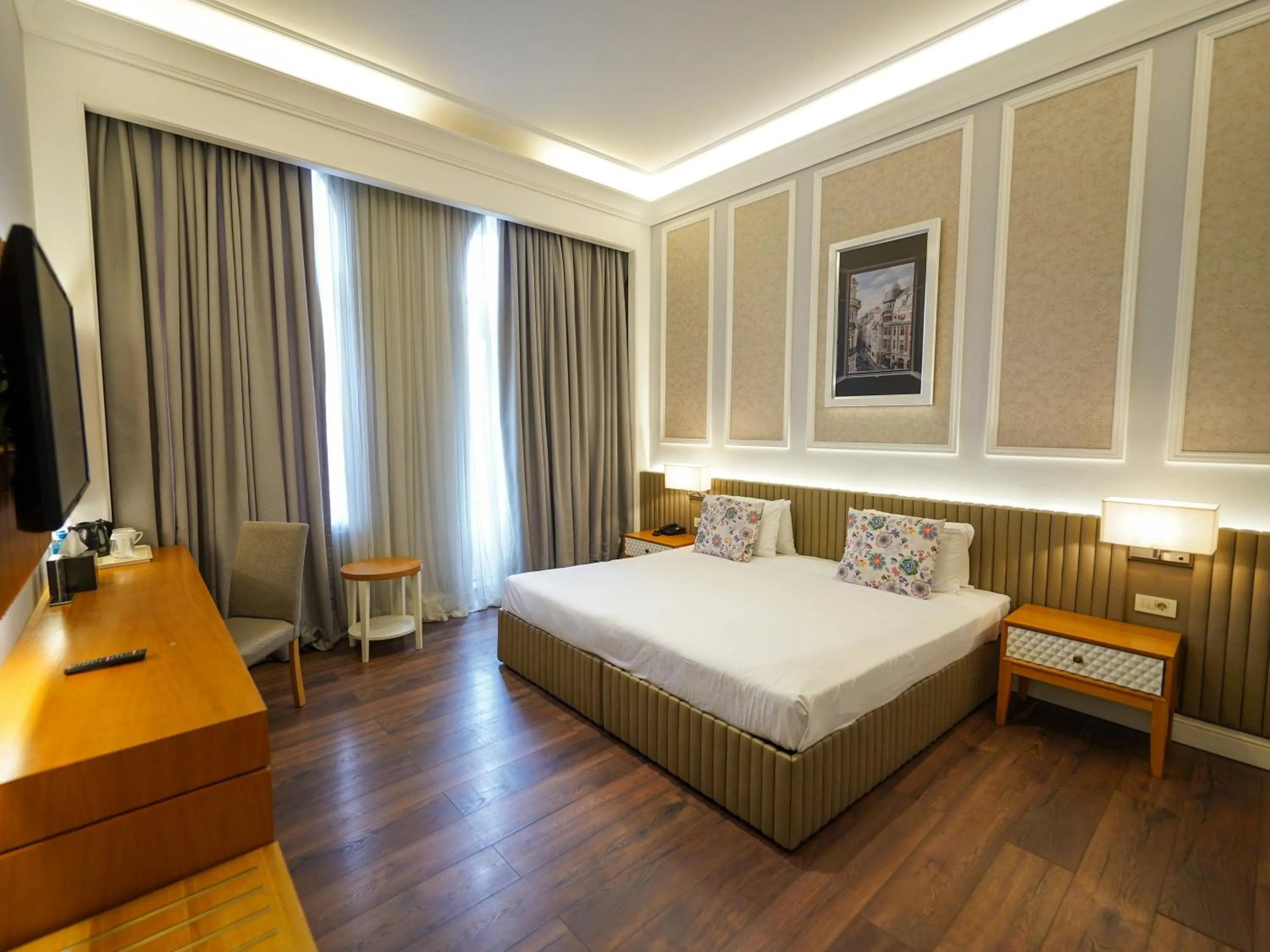 Bed in Promenade Hotel Baku