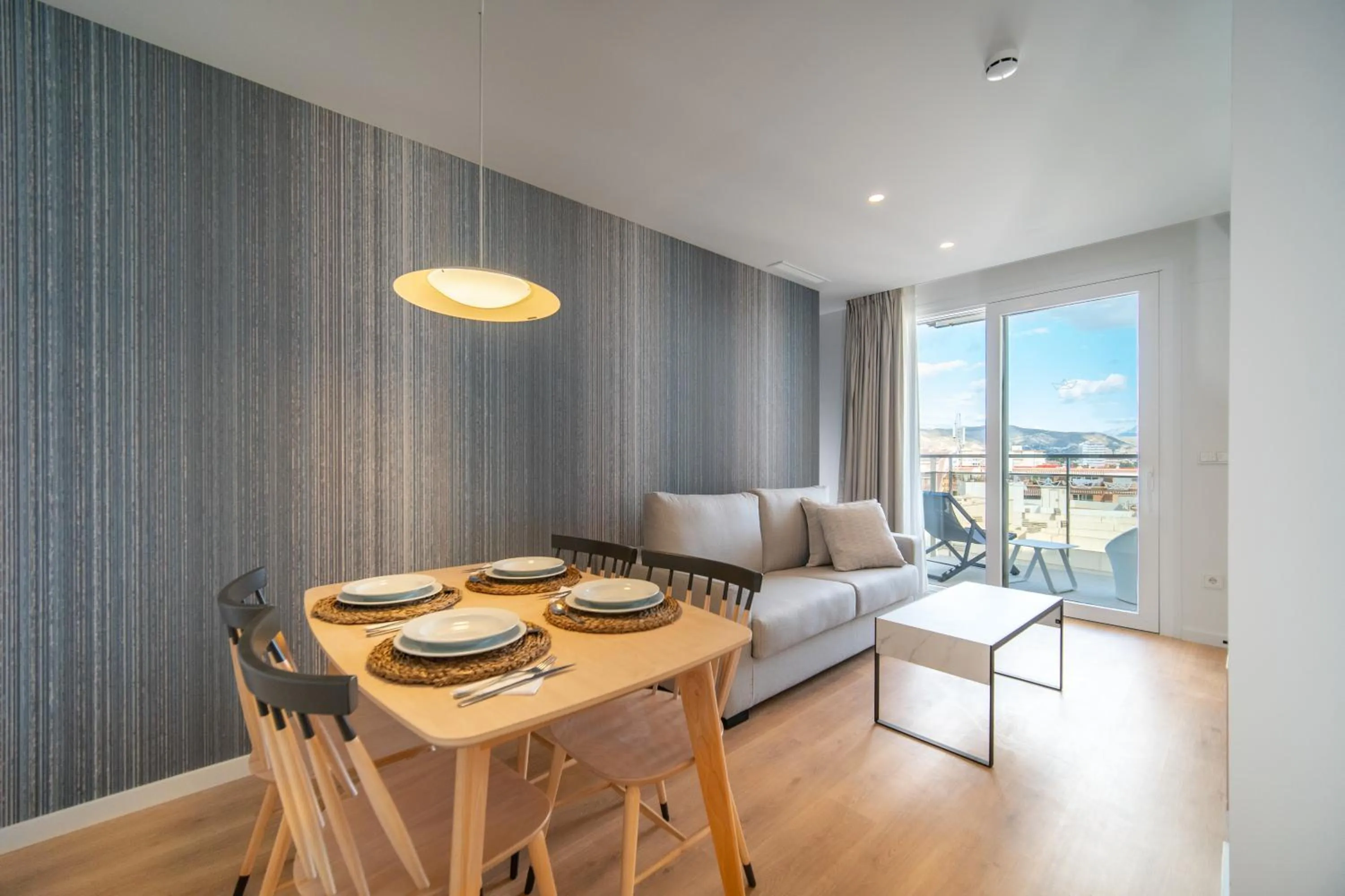 Living room in Ahoy Apartments