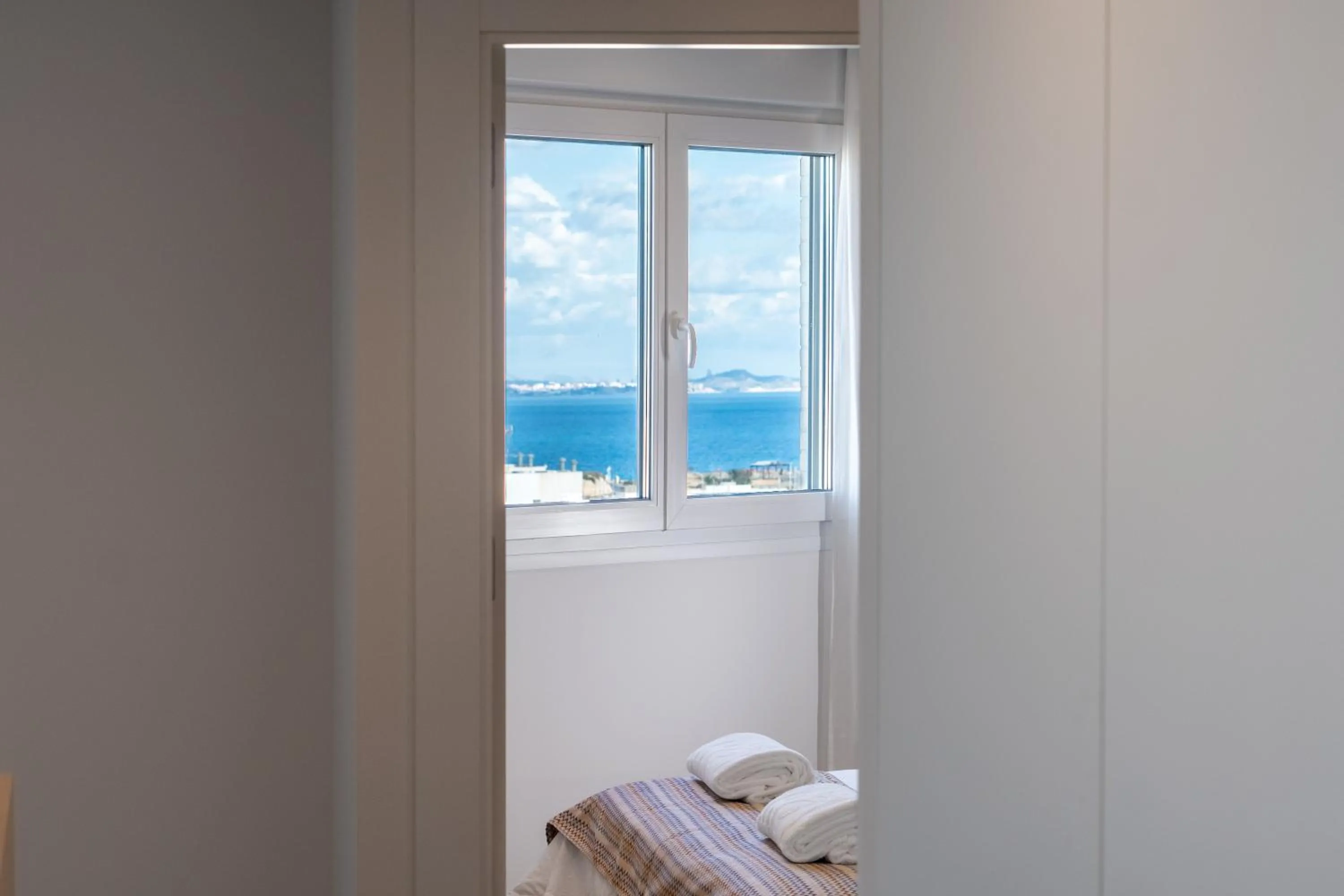 Bedroom in Ahoy Apartments