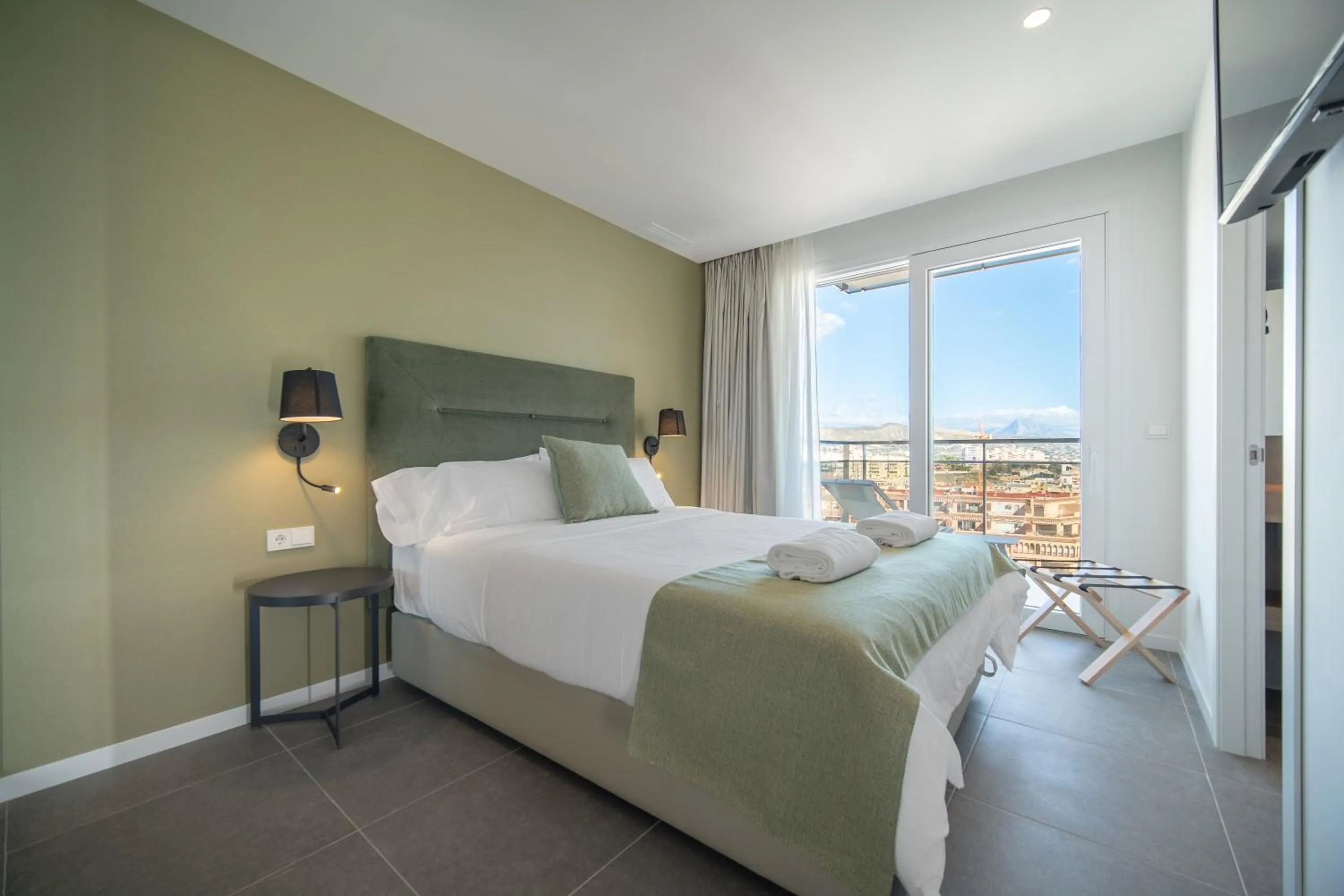 Bedroom, Bed in Ahoy Apartments