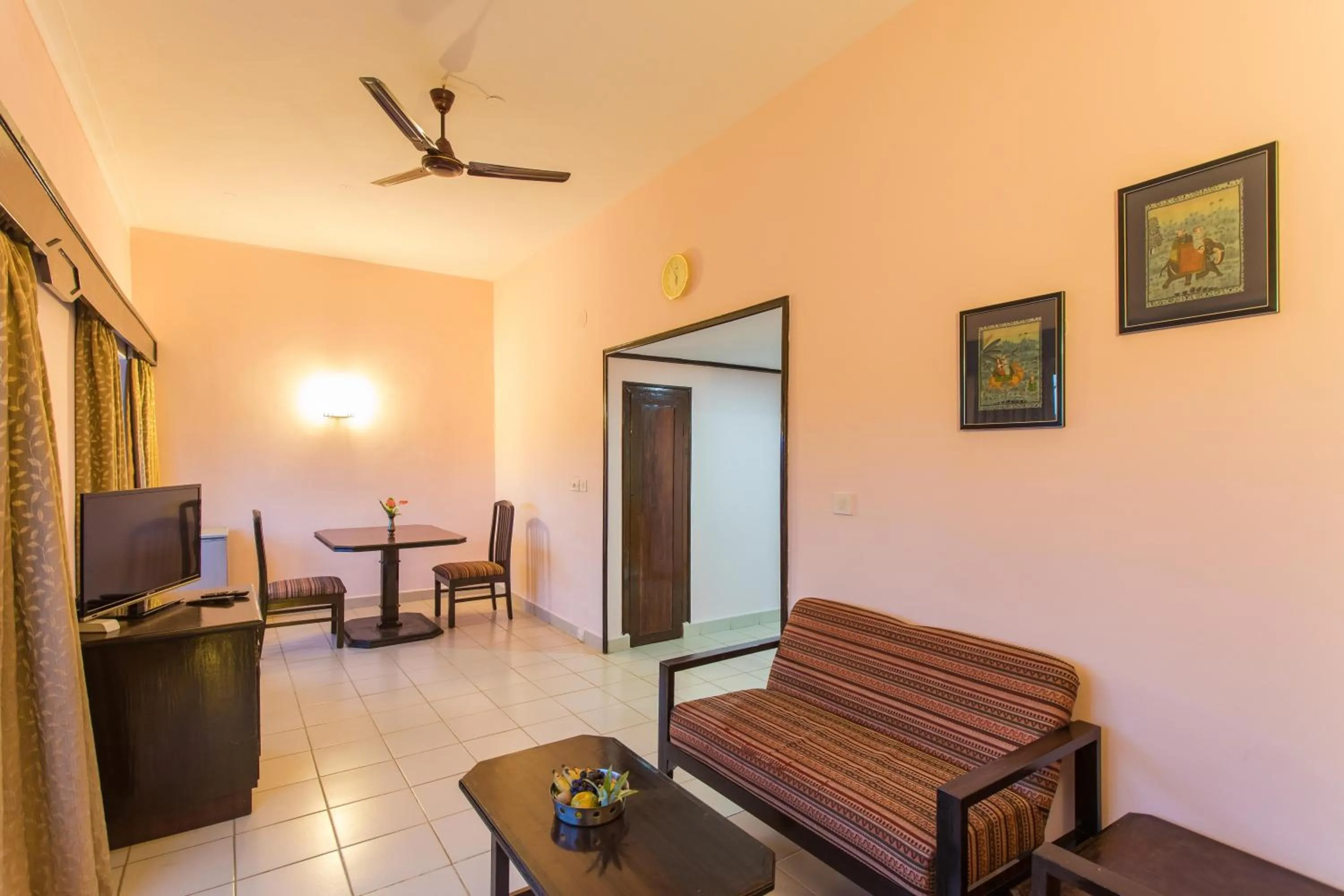 Living room in Hotel Coorg International