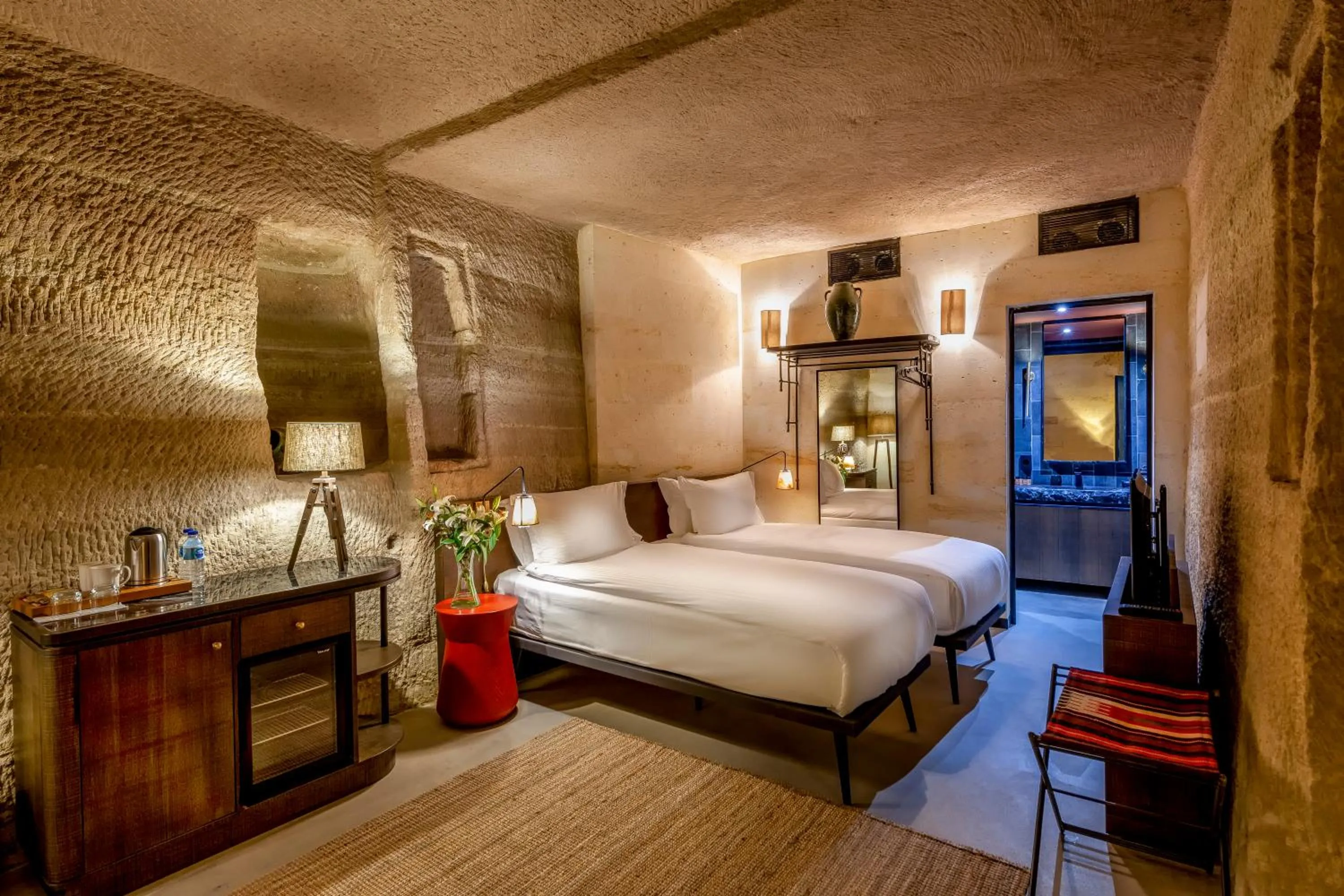 Bedroom, Bed in Carus Cappadocia