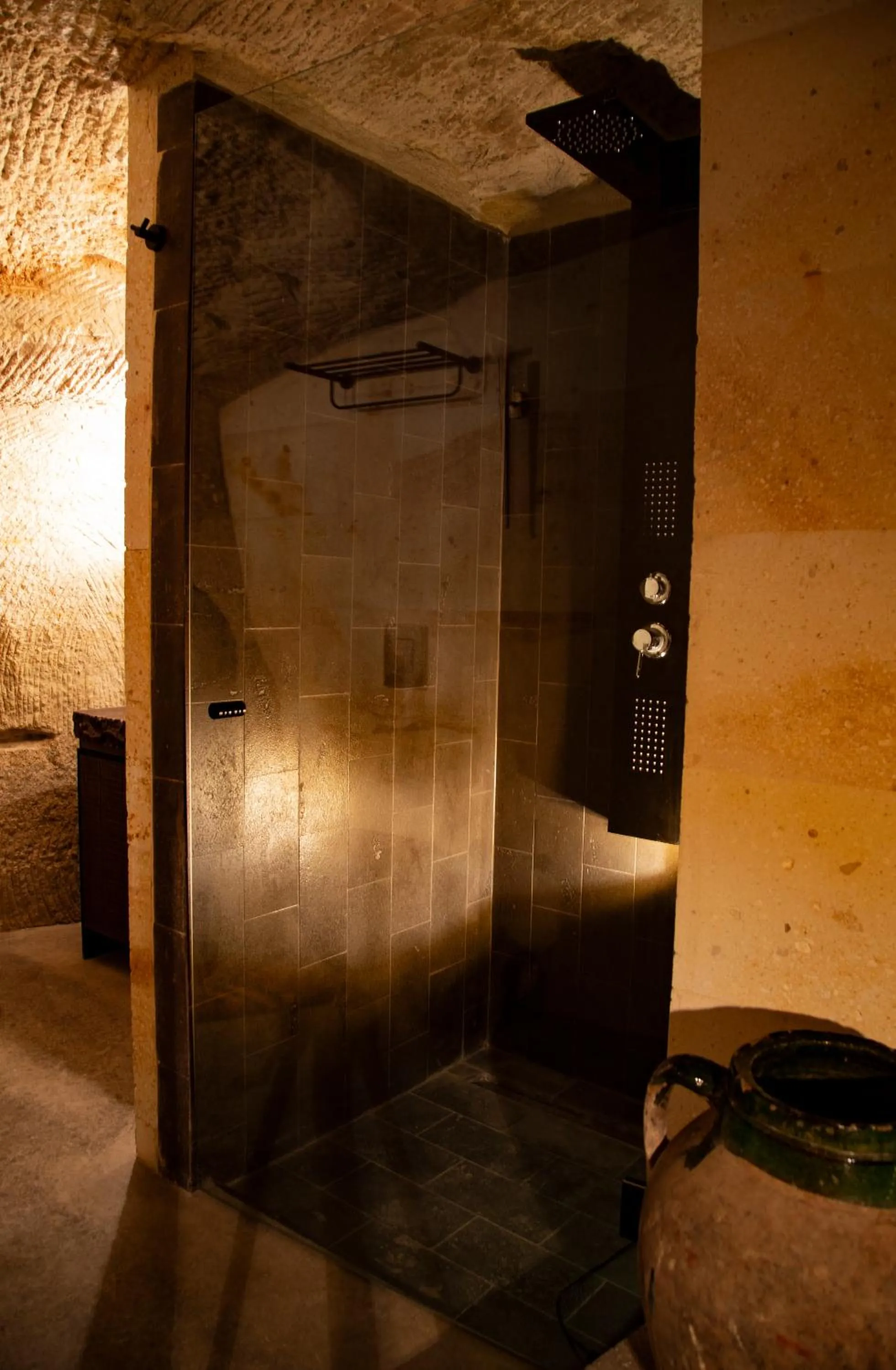 Shower in Carus Cappadocia