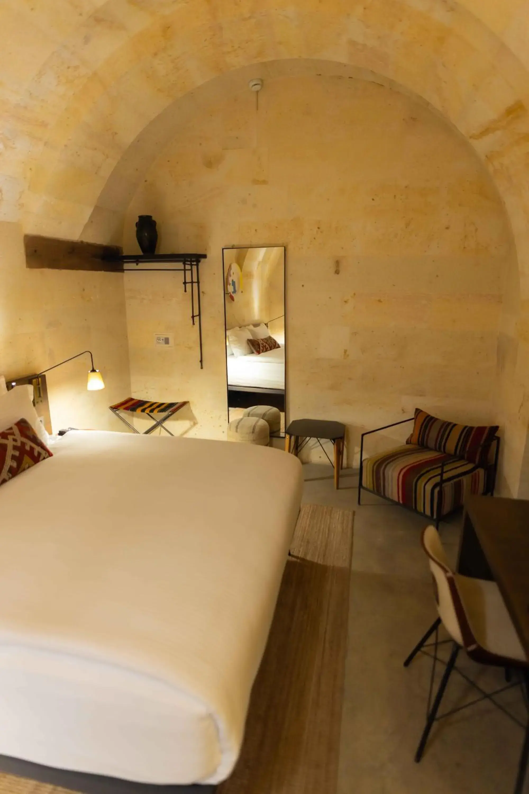 Seating area, Bed in Carus Cappadocia Seating area, Bed in Carus Cappadocia