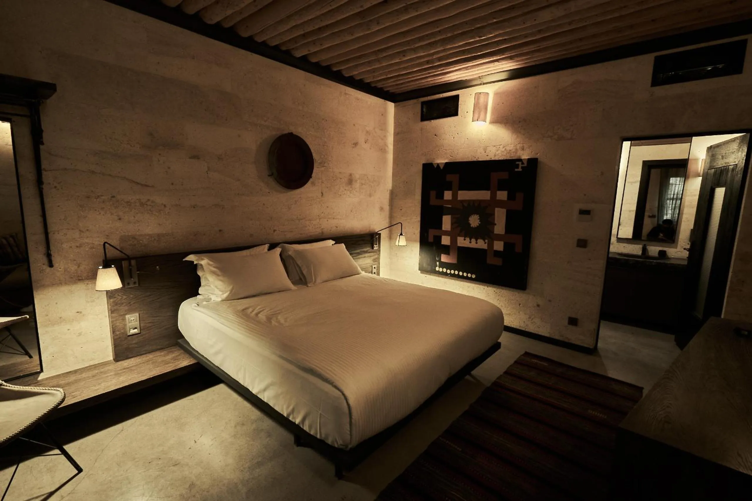 Bed in Carus Cappadocia