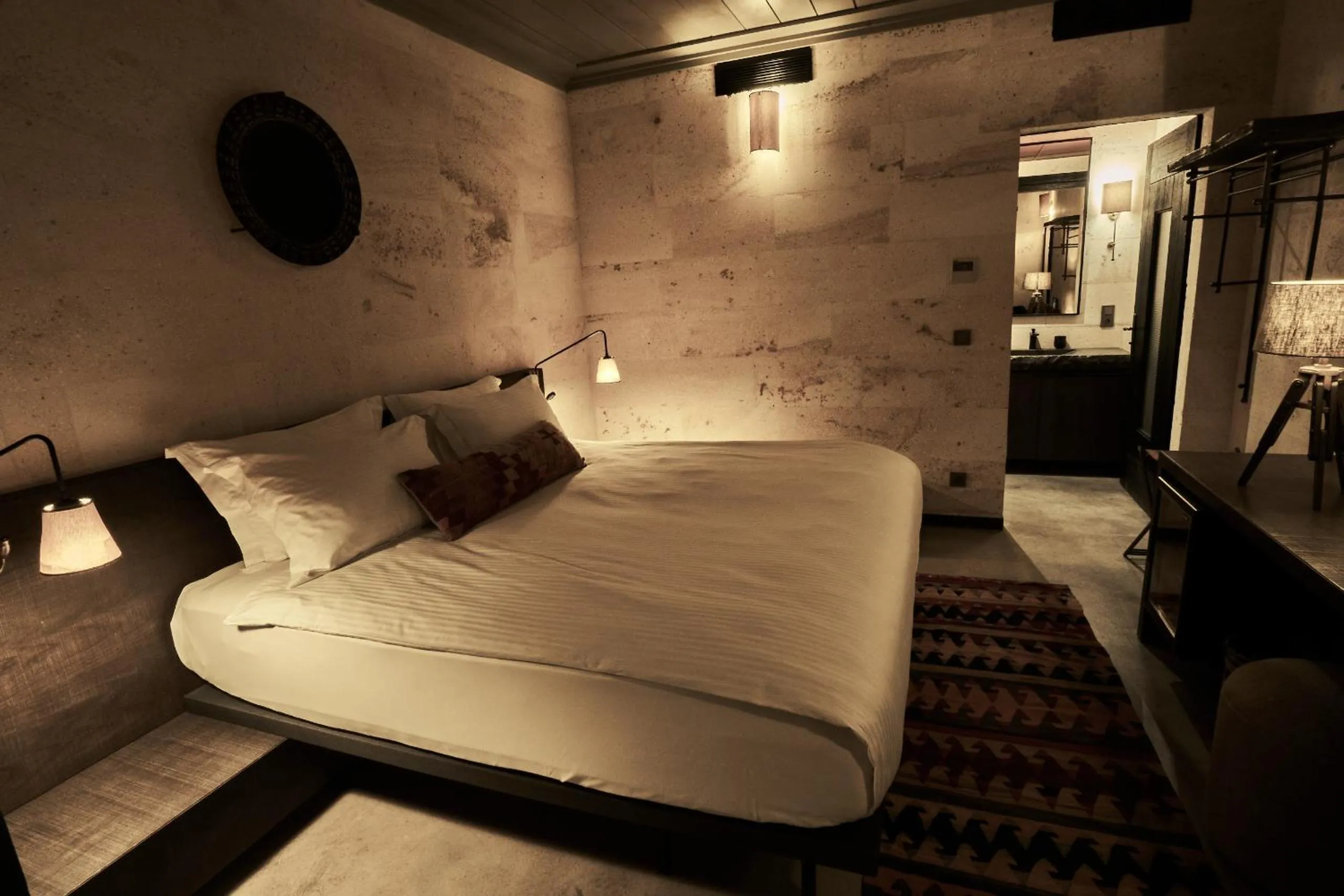Bed in Carus Cappadocia