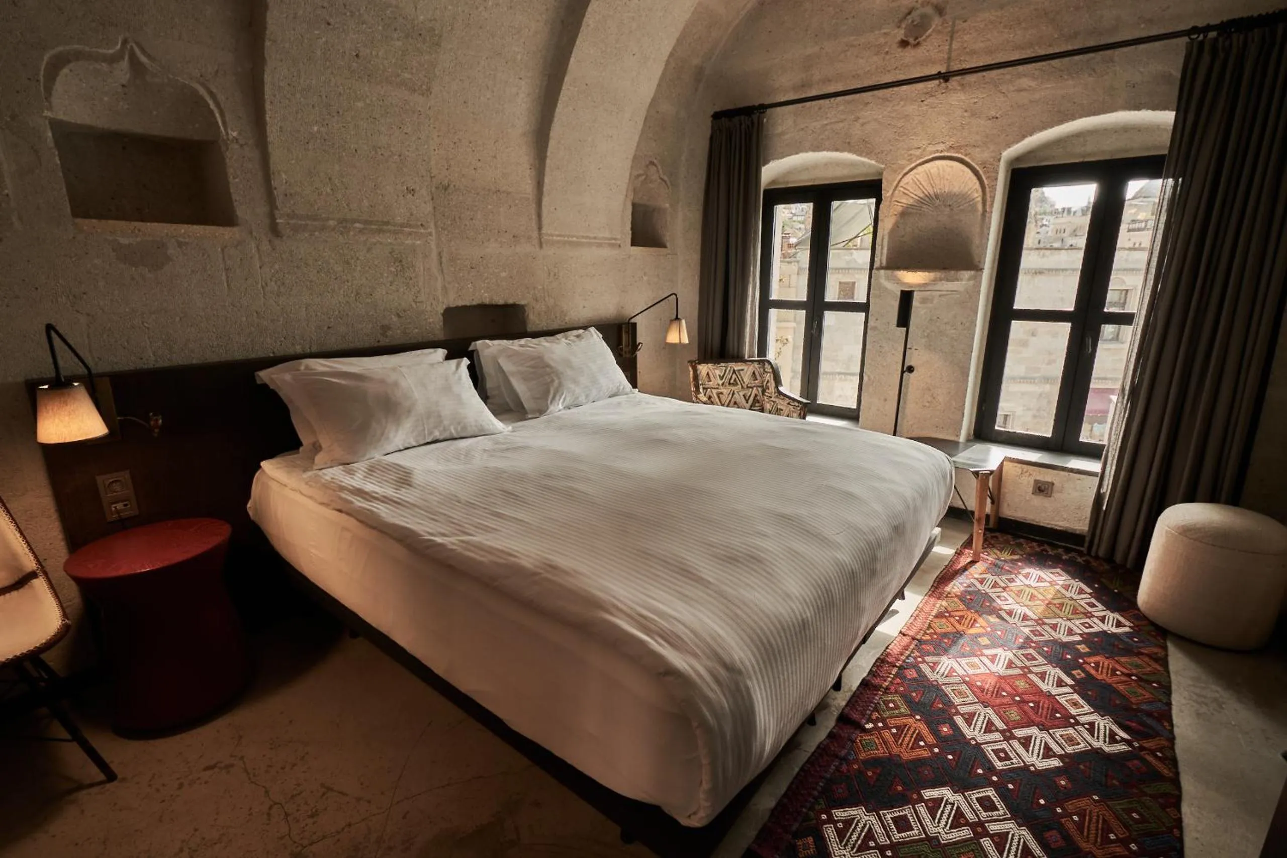 Bed in Carus Cappadocia