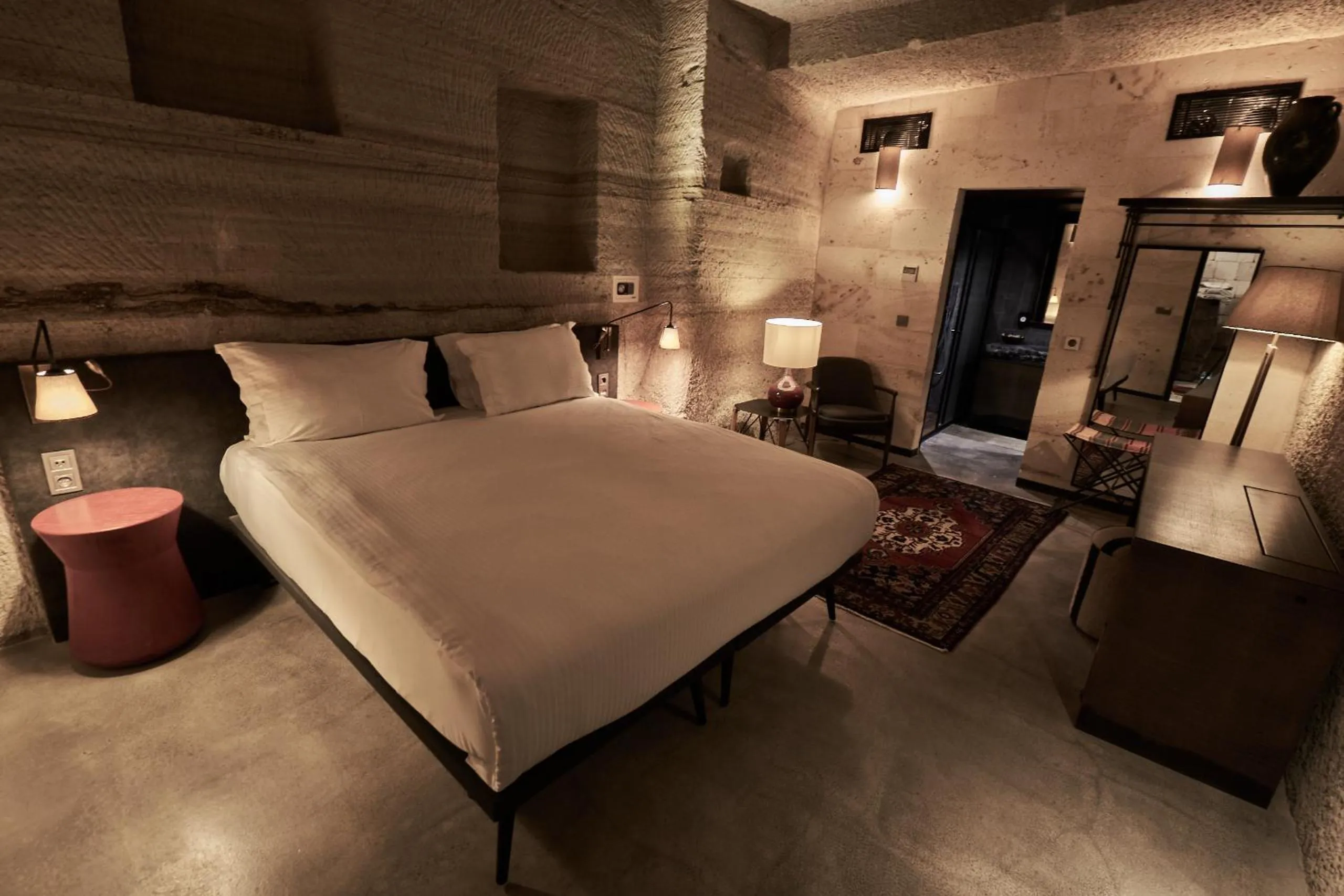 Bed in Carus Cappadocia