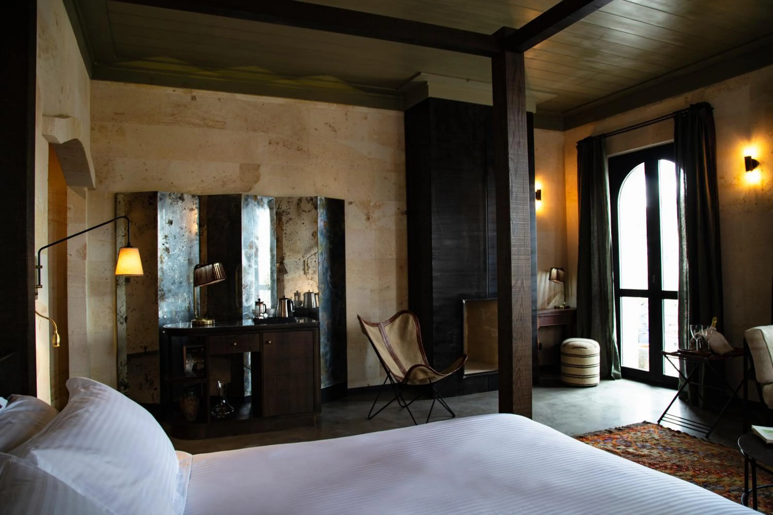 Bed in Carus Cappadocia