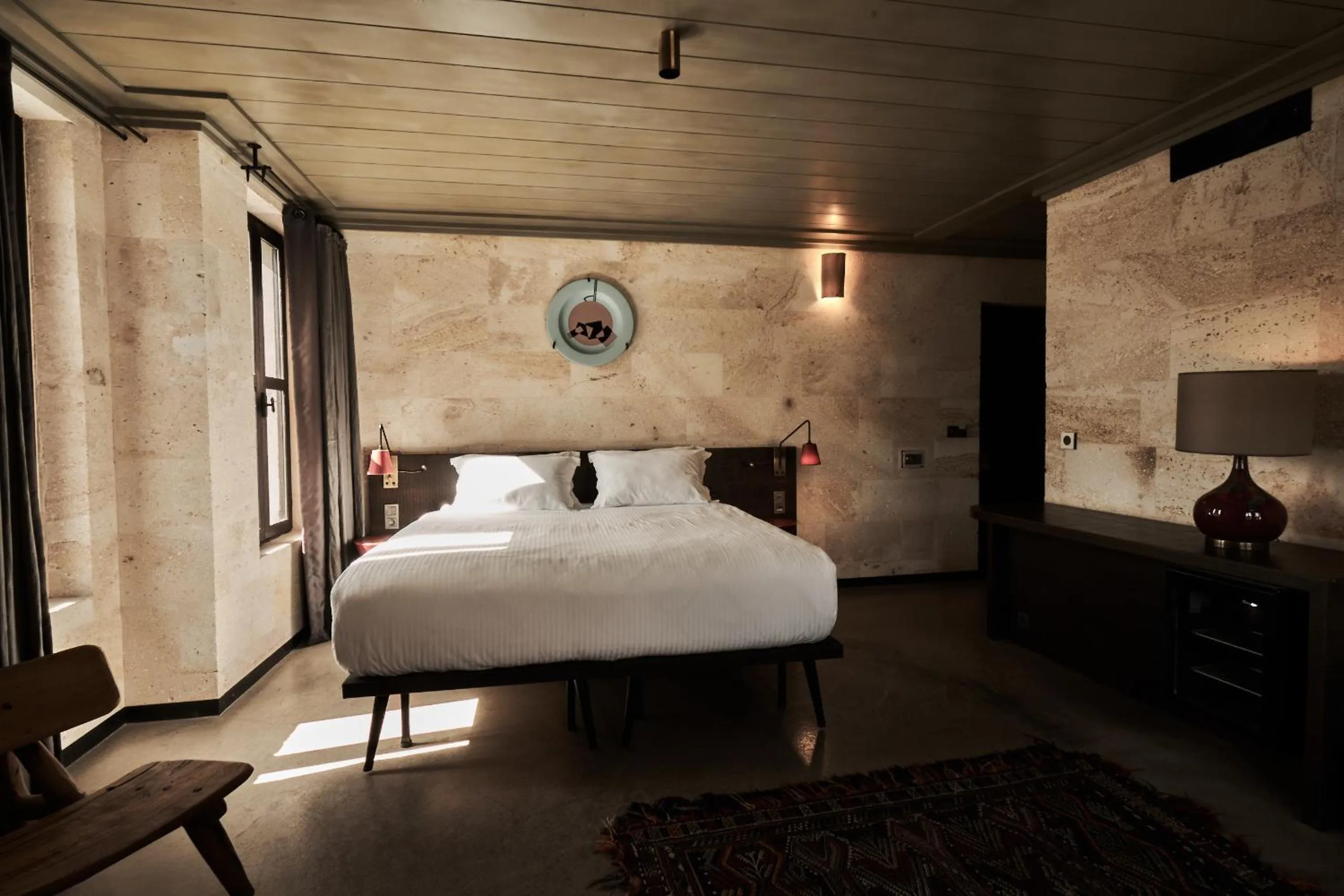 Bed in Carus Cappadocia