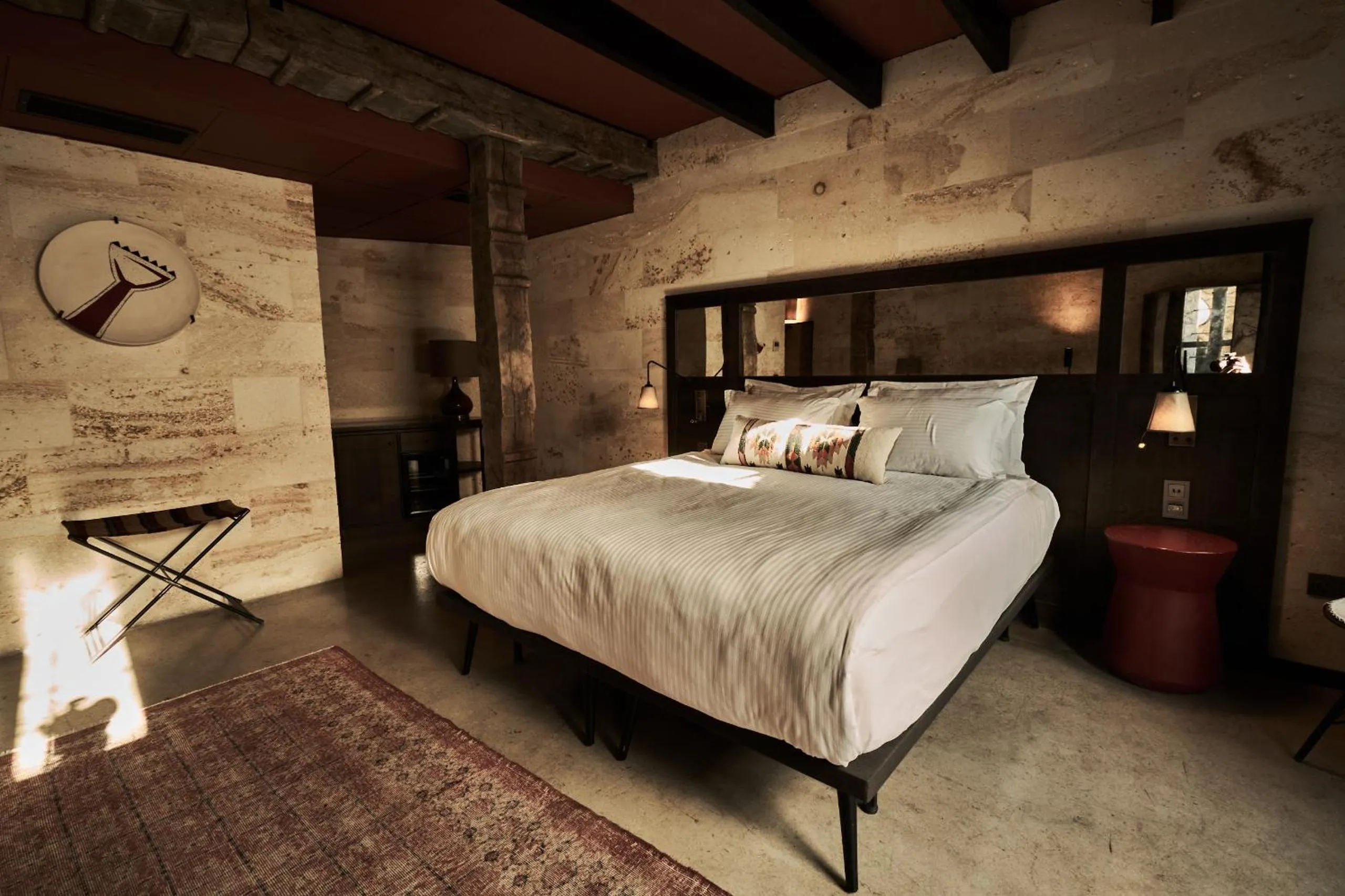 Bed in Carus Cappadocia
