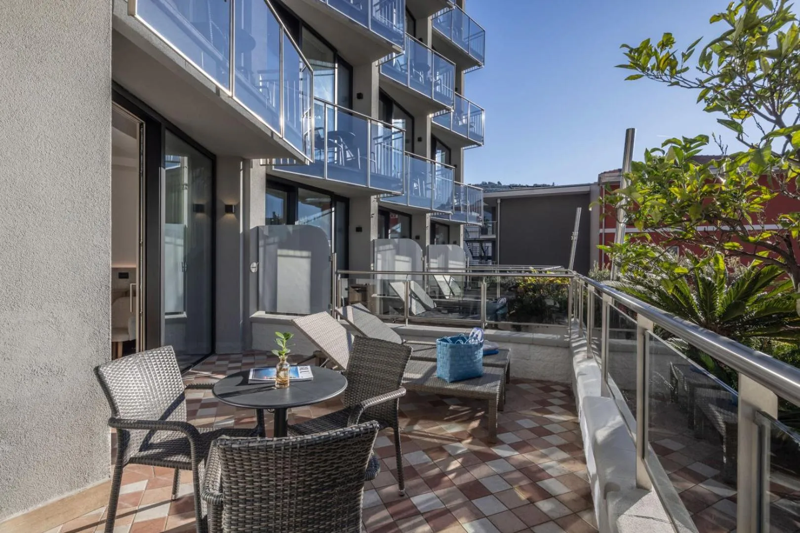 Balcony/Terrace in Garda Suite Hotel - Tonelli Hotels