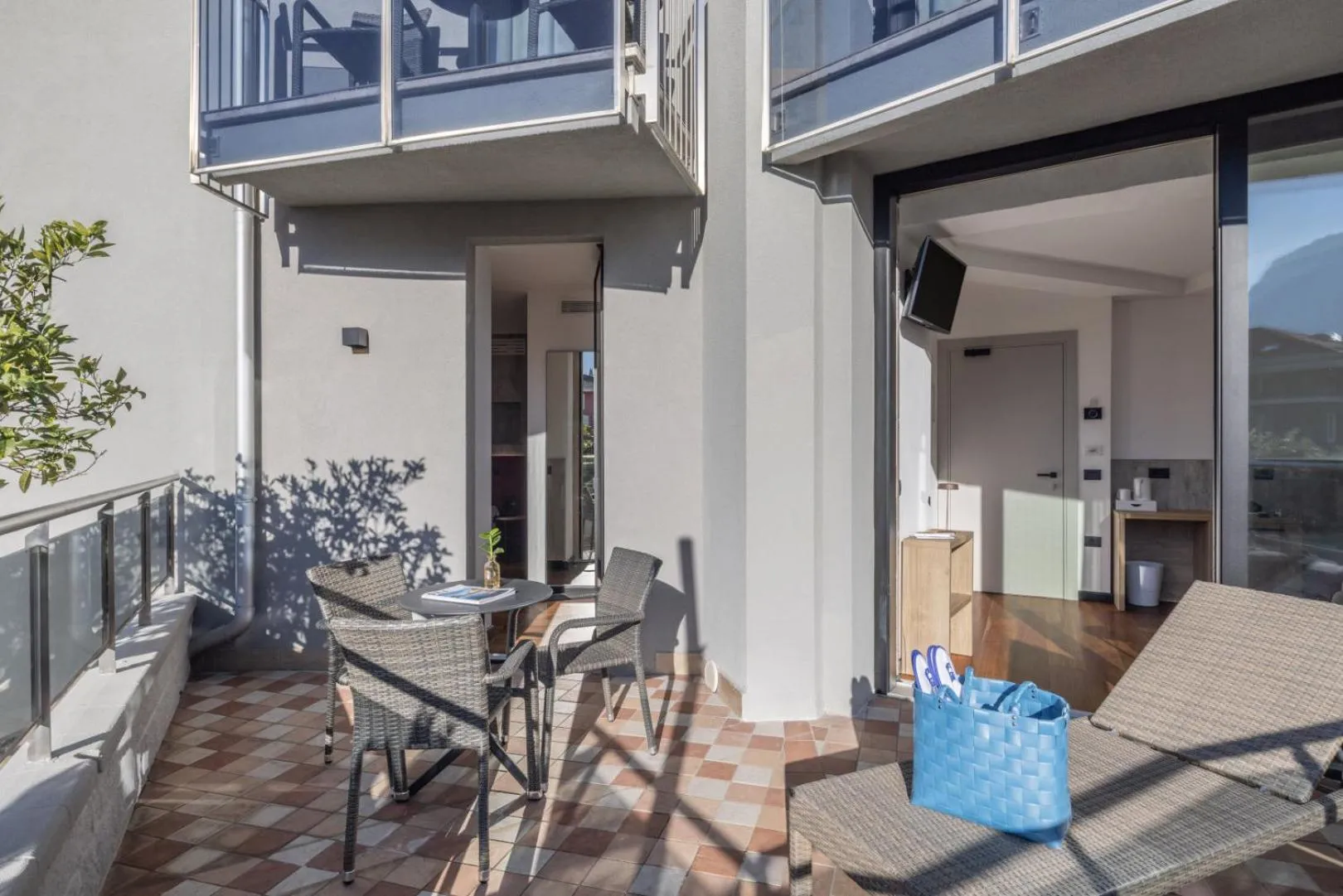 Balcony/Terrace in Garda Suite Hotel - Tonelli Hotels