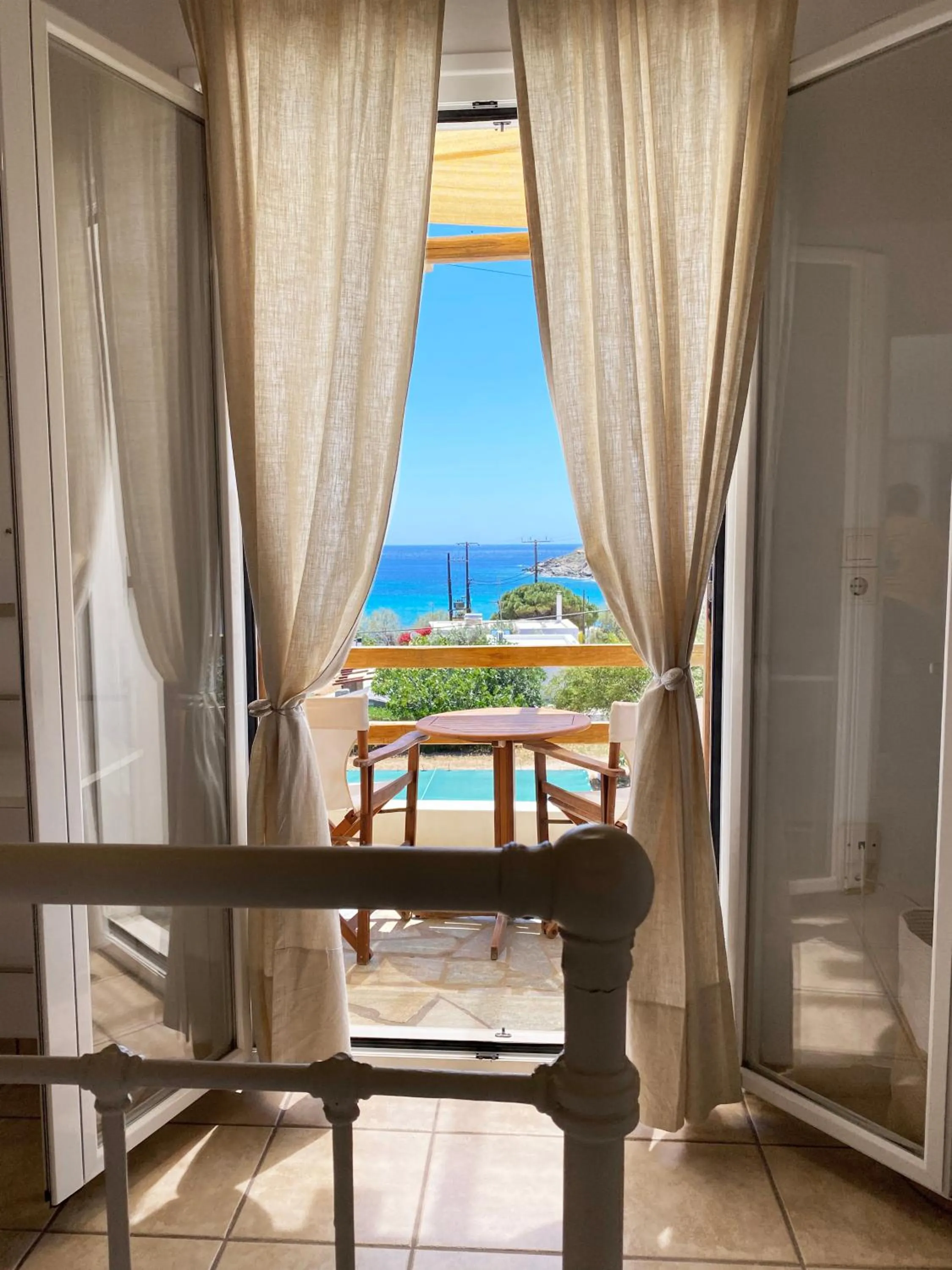 View (from property/room) in Agnadi Syros Beachfront Studios & Rooms