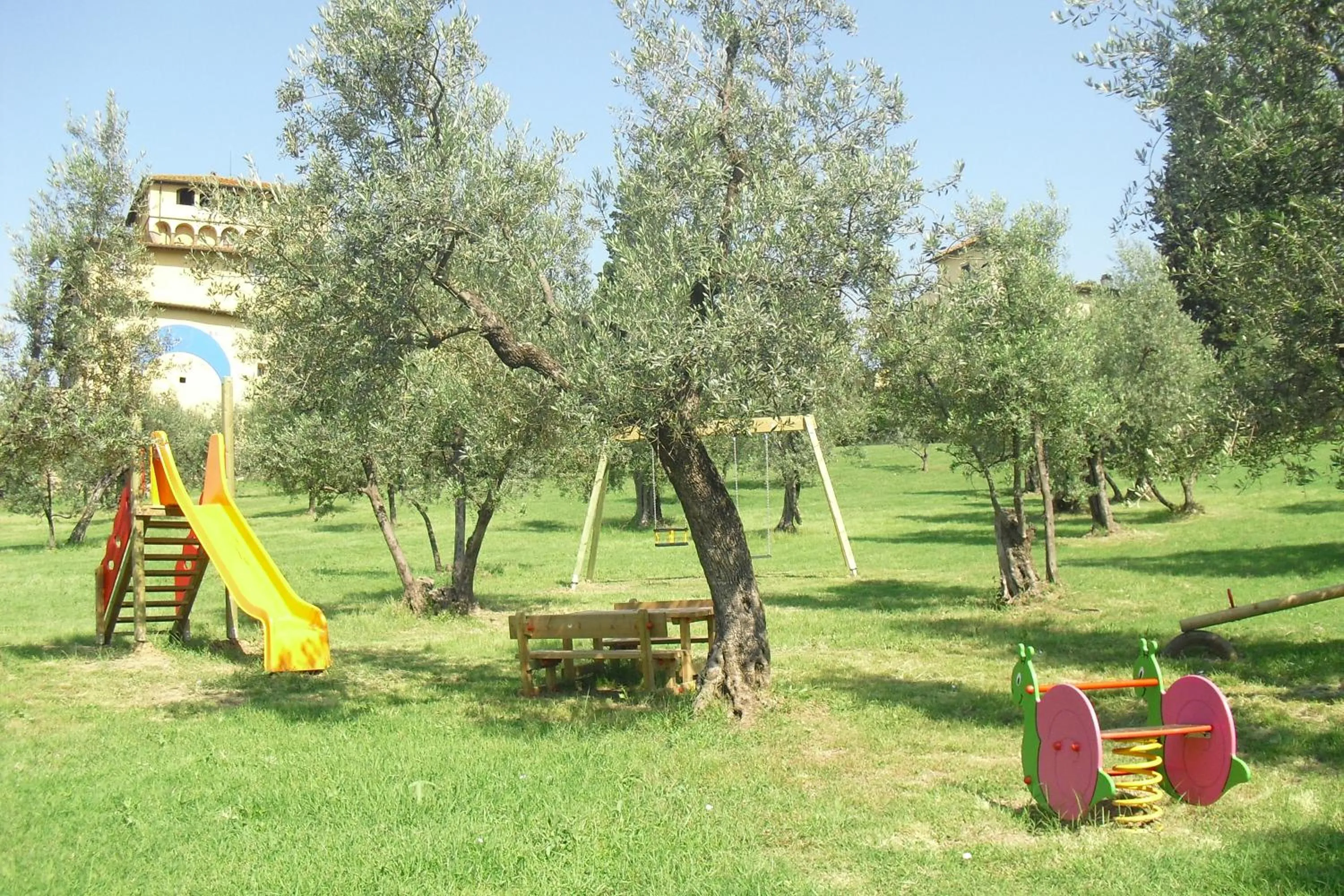 Children play ground in Fattoria di Maiano