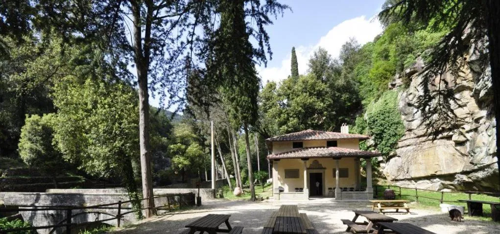 Garden in Fattoria di Maiano