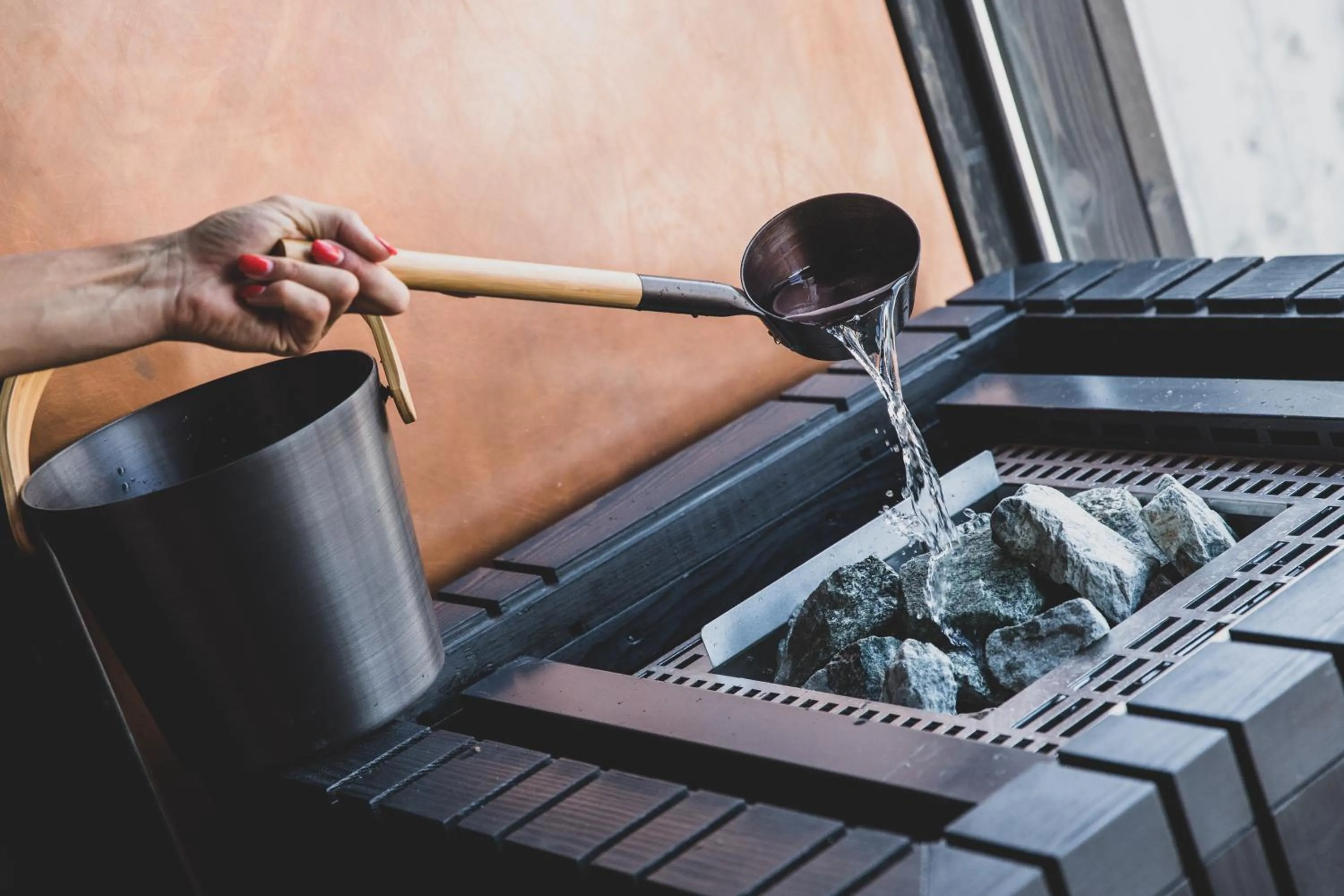 Swimming pool in Hotel Der Heinrichshof