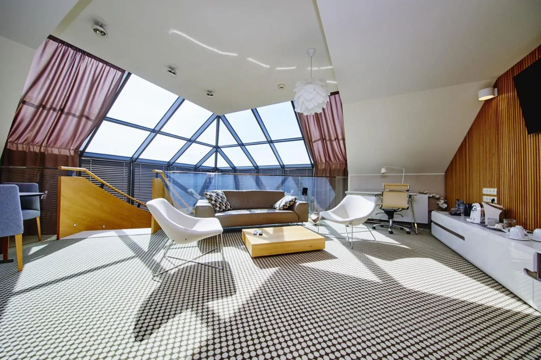 Living room in Hotel Great Polonia Velvet Suwałki