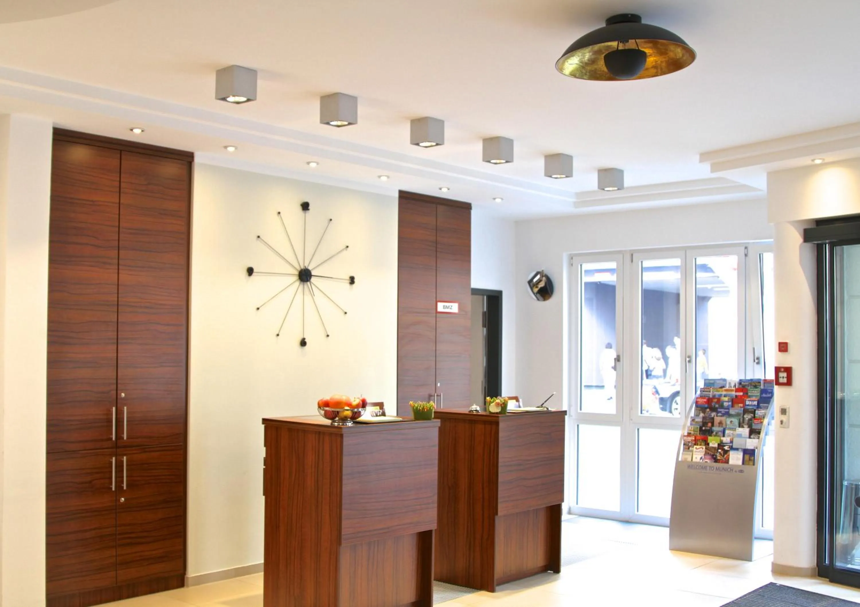 Lobby or reception in Augusten Hotel München