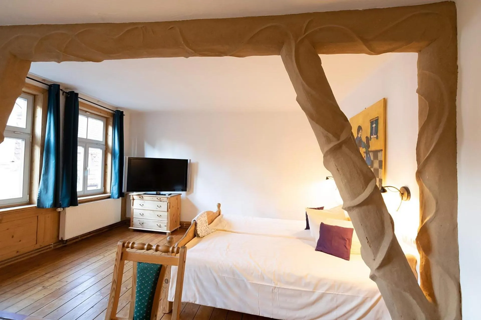 Bed in Hotel Aegidienhof