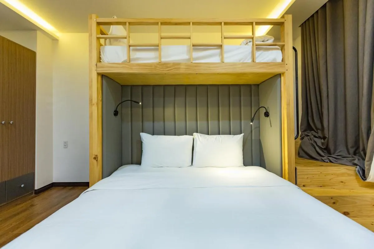 Bed in The G.Hotel Hue