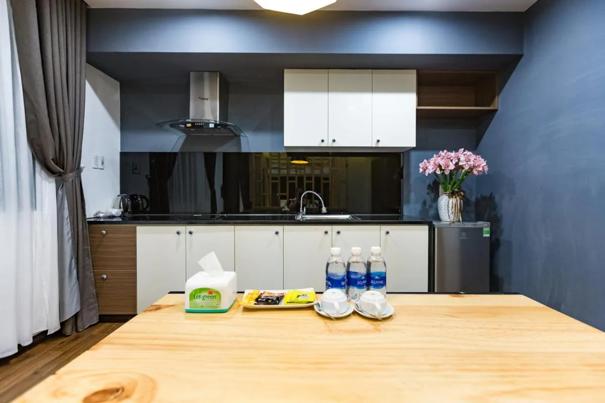 Kitchen or kitchenette in The G.Hotel Hue